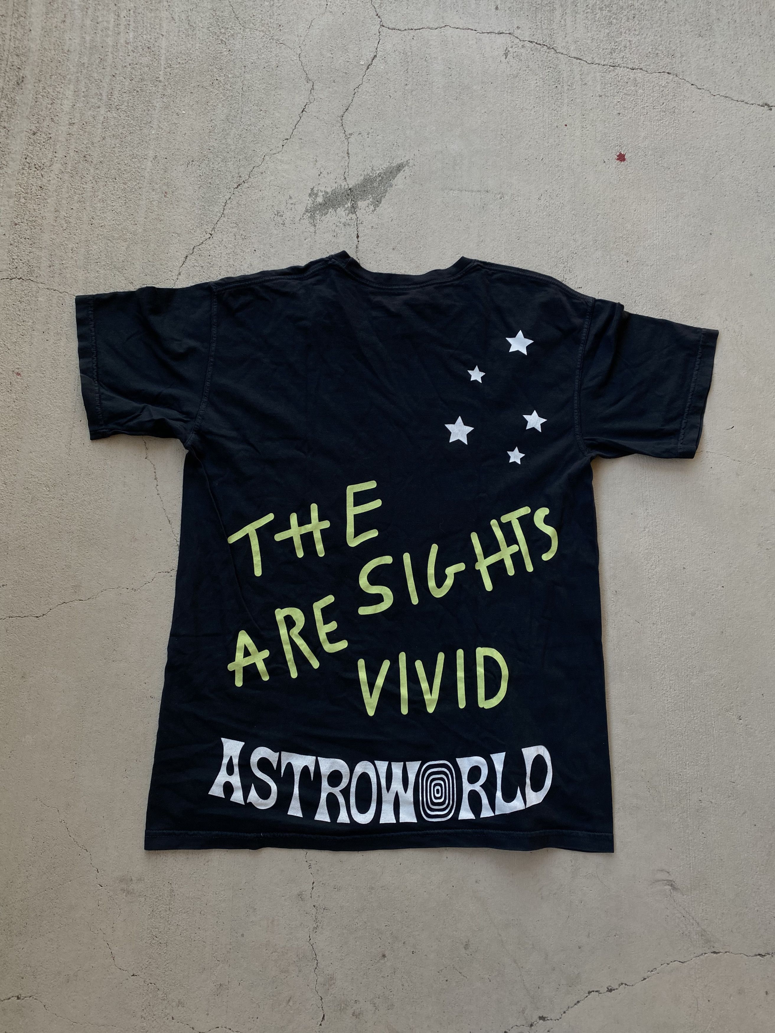 Band Tees × Streetwear × Travis Scott Black Travis Scott Astroworld ...