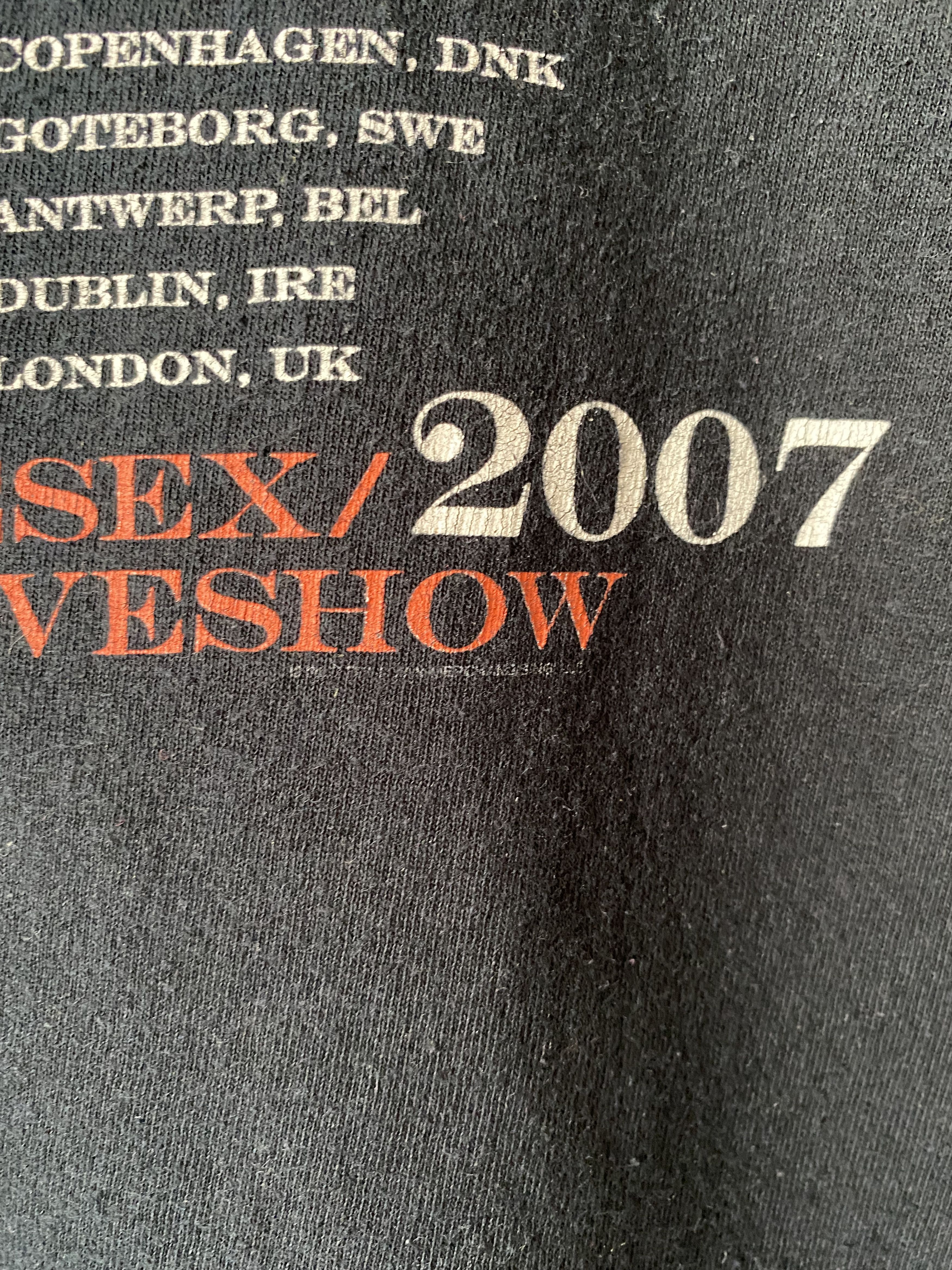 Band Tees Vintage 2007 Justin Timberlake futuresex/lovesounds t-shirt Size US L / EU 52-54 / 3 - 7 Thumbnail