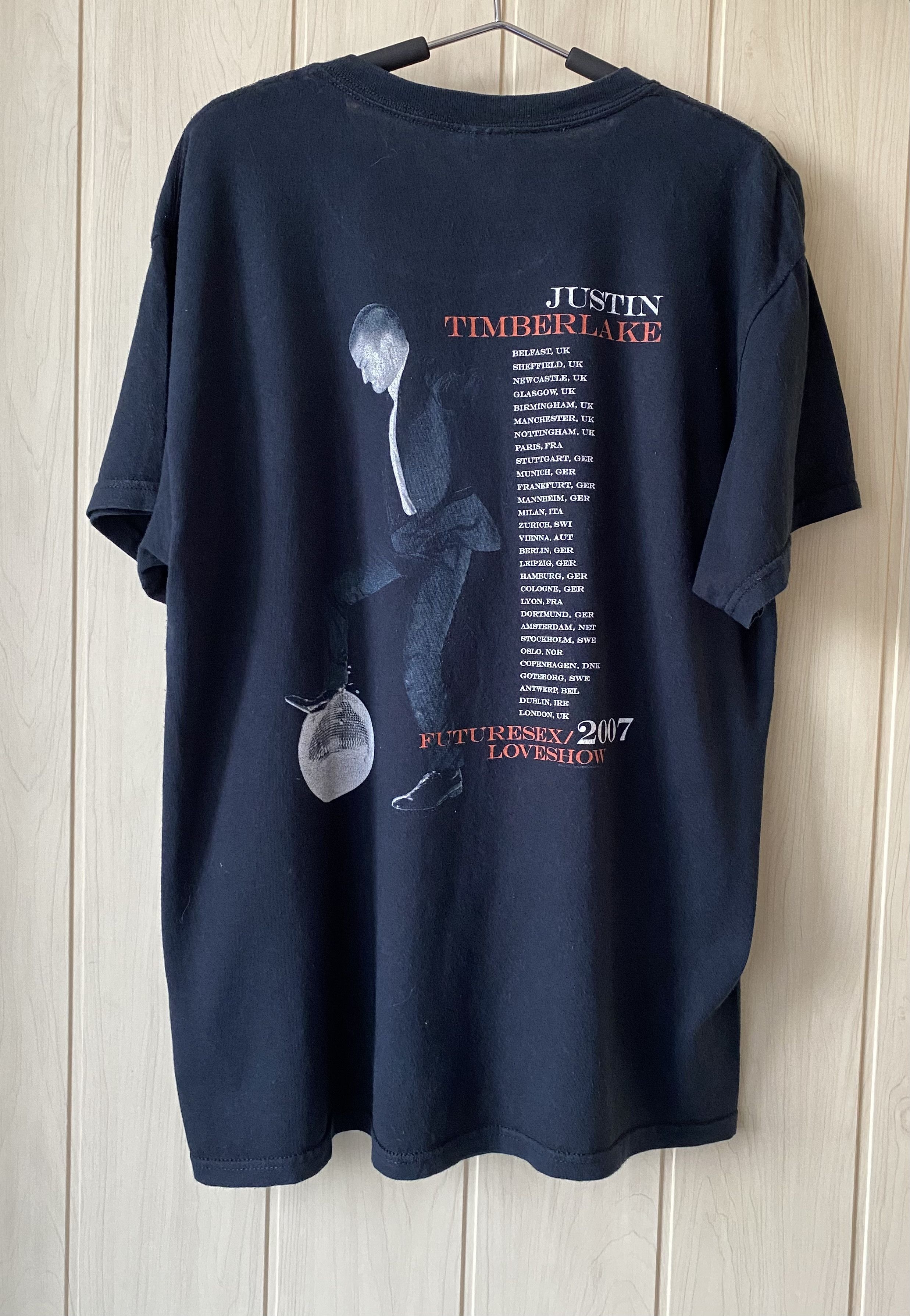 Band Tees Vintage 2007 Justin Timberlake futuresex/lovesounds t-shirt Size US L / EU 52-54 / 3 - 1 Thumbnail