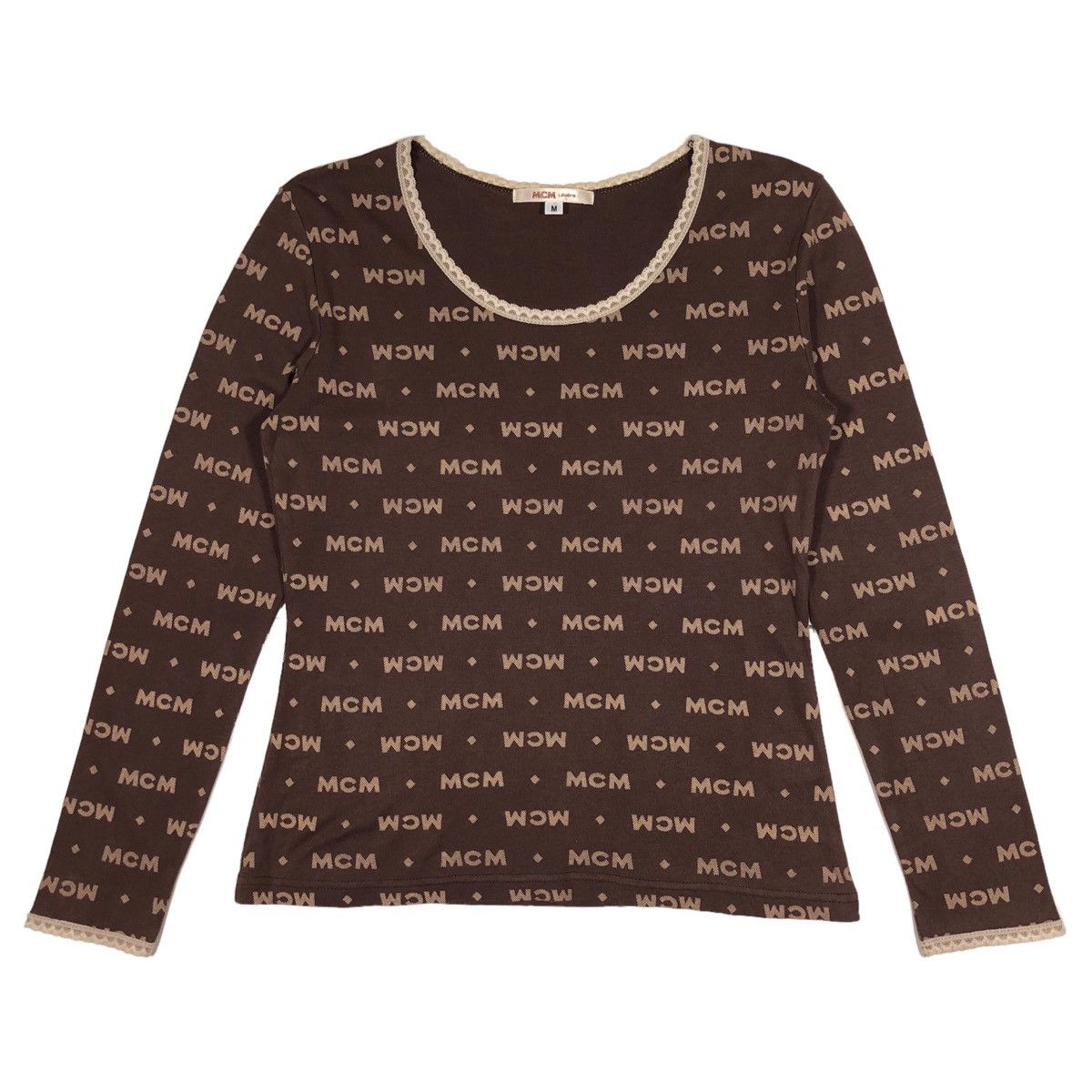 MCM MCM Monogram Long Sleeve Shirt Size M / US 6-8 / IT 42-44 - 1 Thumbnail