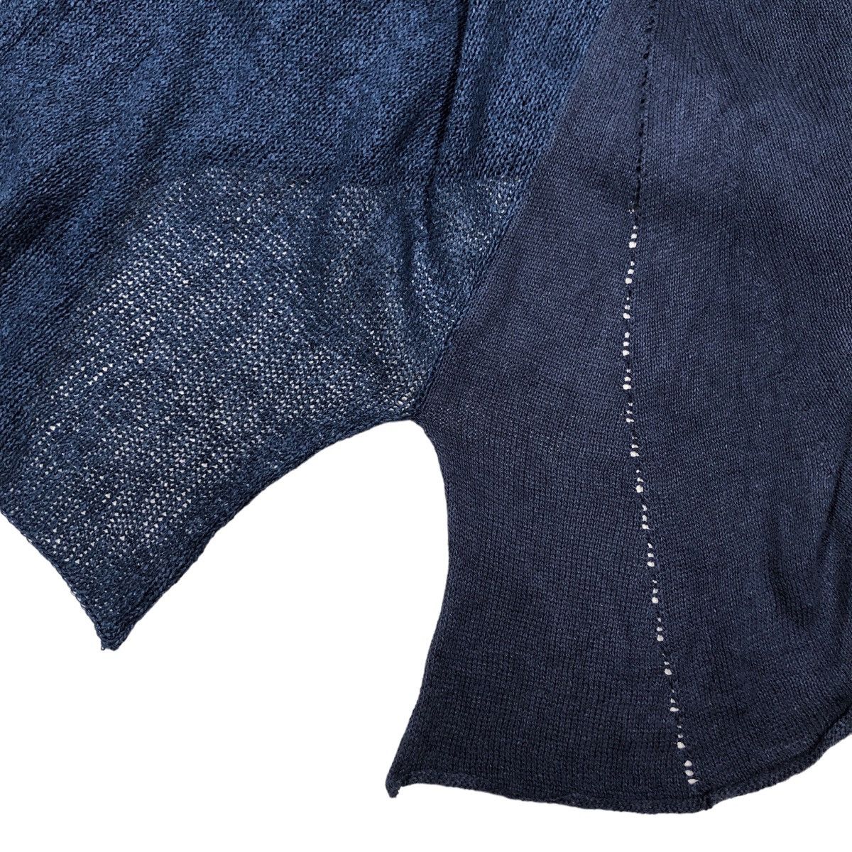 Issey Miyake × Japanese Brand × Vintage Plantation By Issey Miyake Indigo Knitwear Size US M / EU 48-50 / 2 - 7 Thumbnail