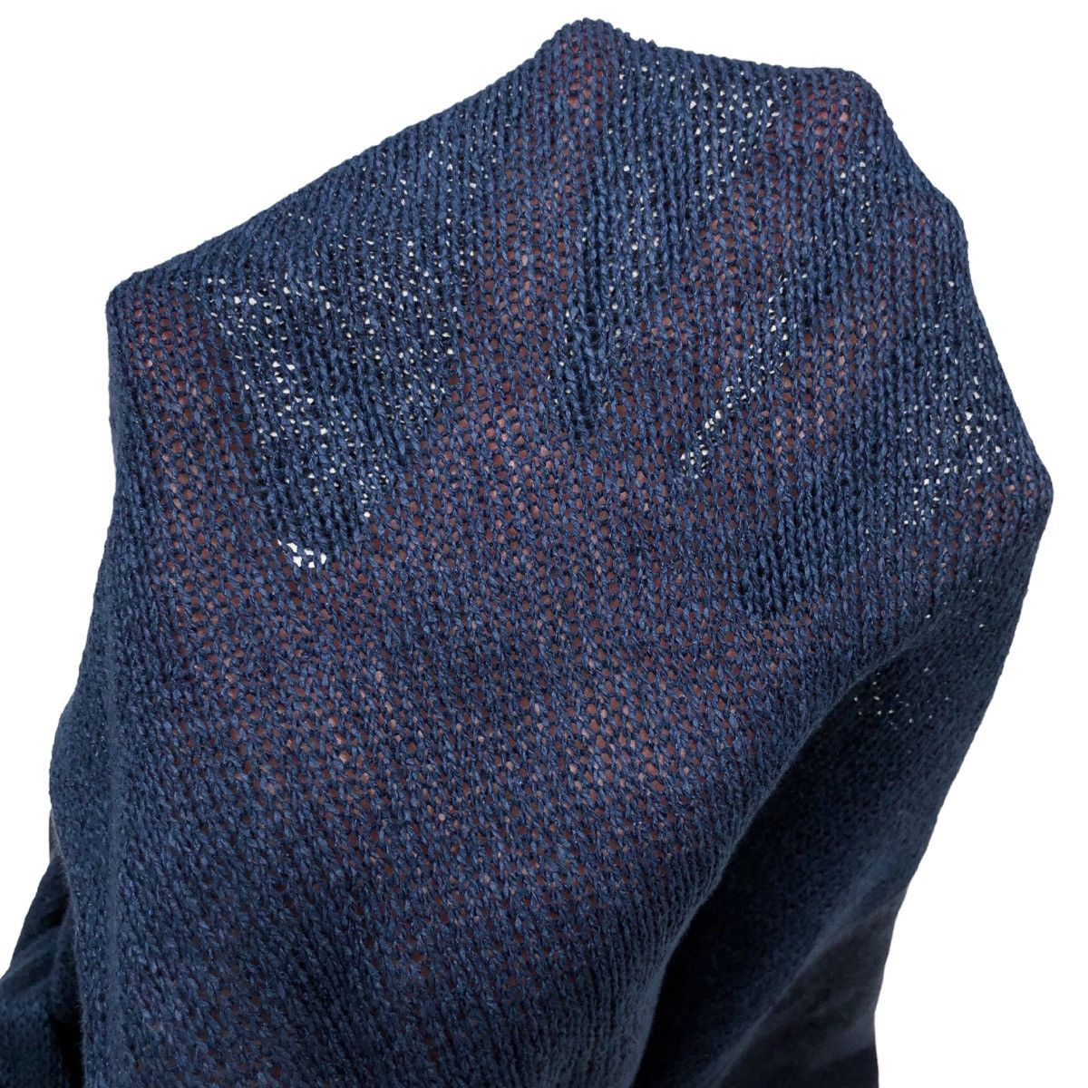 Issey Miyake × Japanese Brand × Vintage Plantation By Issey Miyake Indigo Knitwear Size US M / EU 48-50 / 2 - 9 Thumbnail