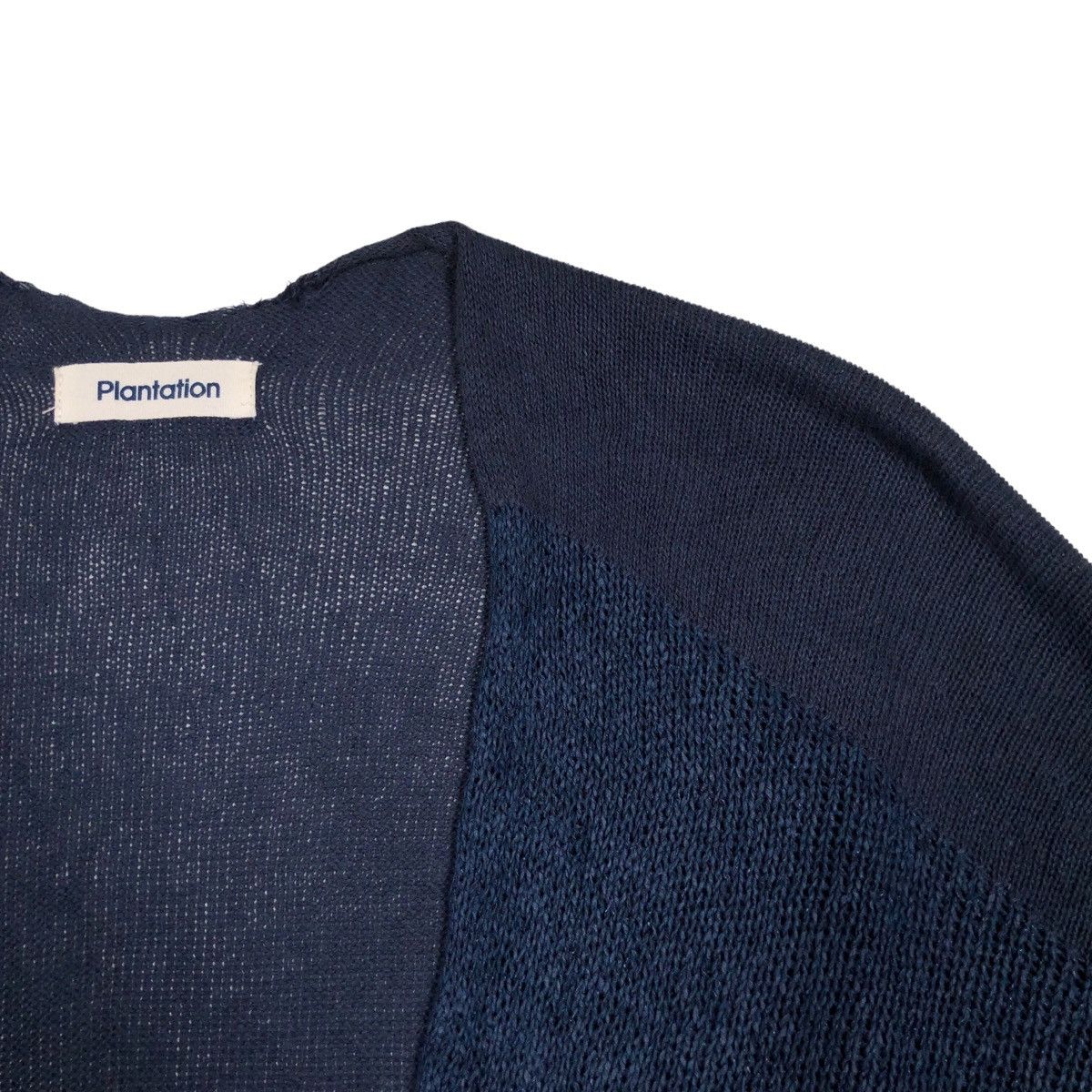 Issey Miyake × Japanese Brand × Vintage Plantation By Issey Miyake Indigo Knitwear Size US M / EU 48-50 / 2 - 5 Thumbnail