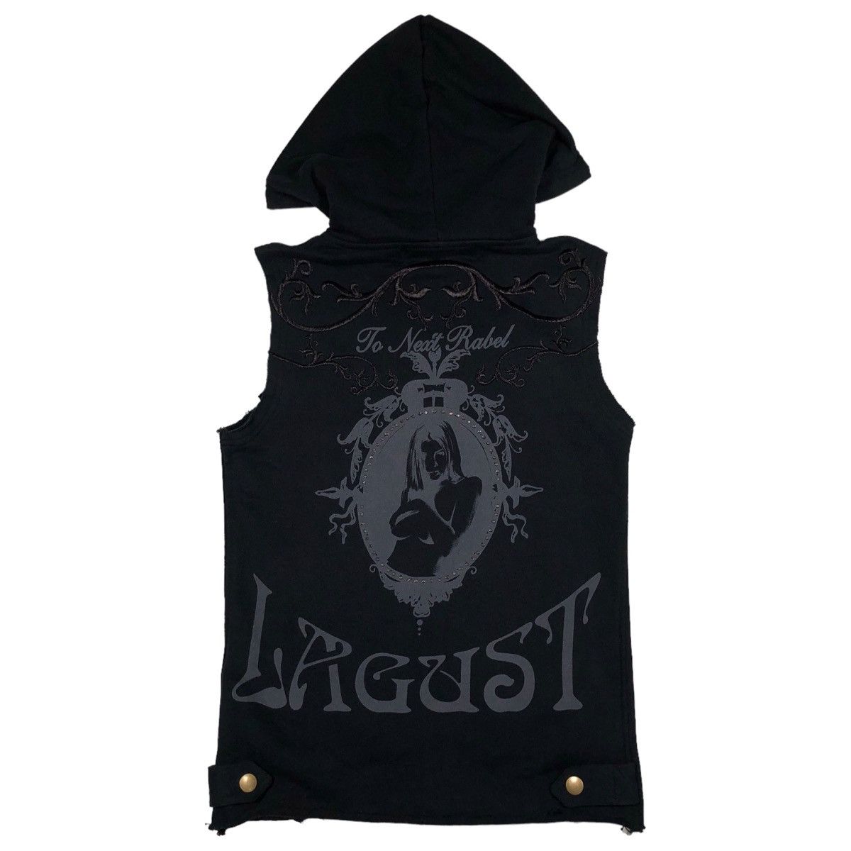 Hysteric Glamour × Japanese Brand × Seditionaries Lagust Distressed To Next Rabel Vest Hysteric Glamour Style Size US S / EU 44-46 / 1 - 1 Thumbnail
