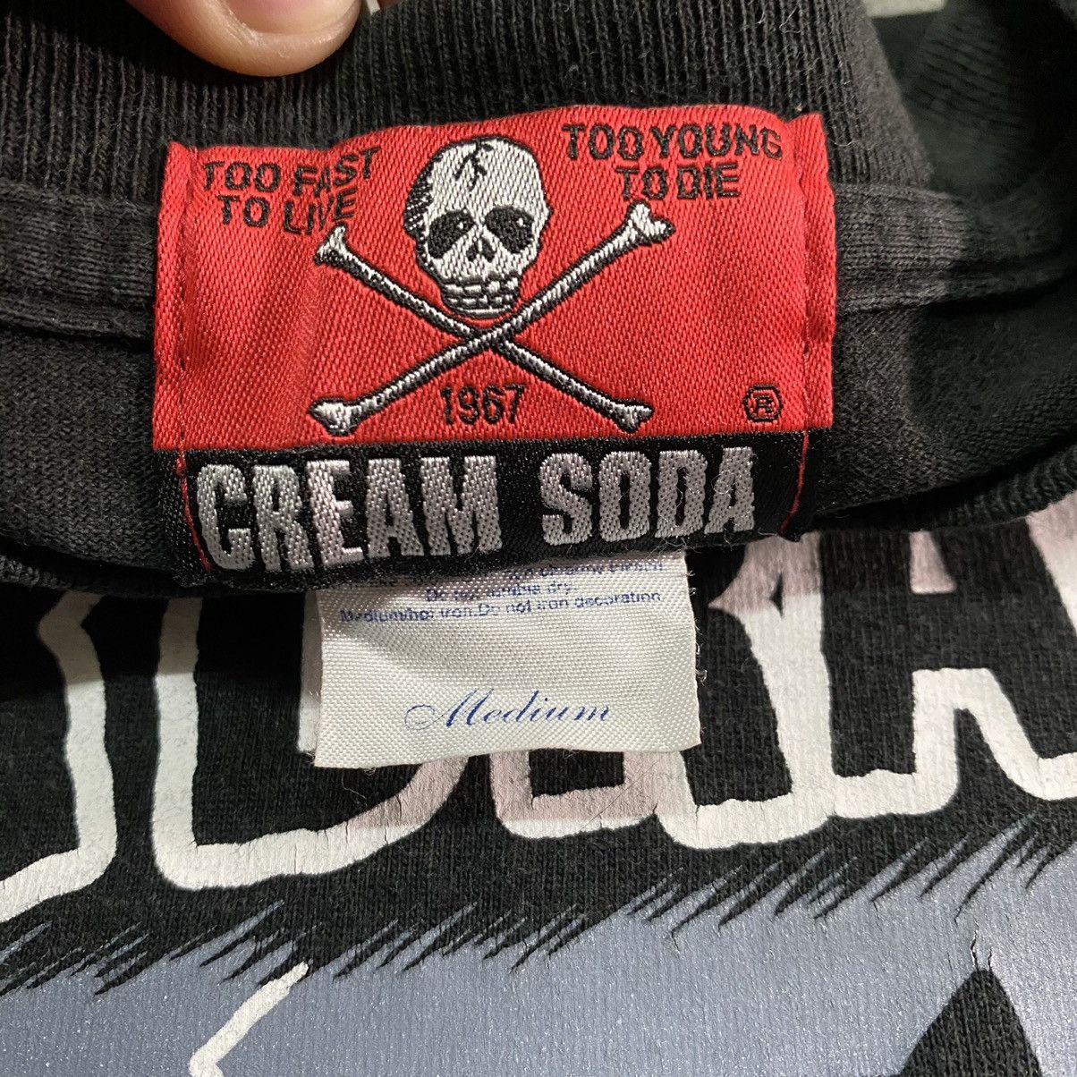 Japanese Brand × Vintage Japanese Brand Cream Soda Babylon Pink Dragon Longsleeve Tee Size US M / EU 48-50 / 2 - 4 Thumbnail
