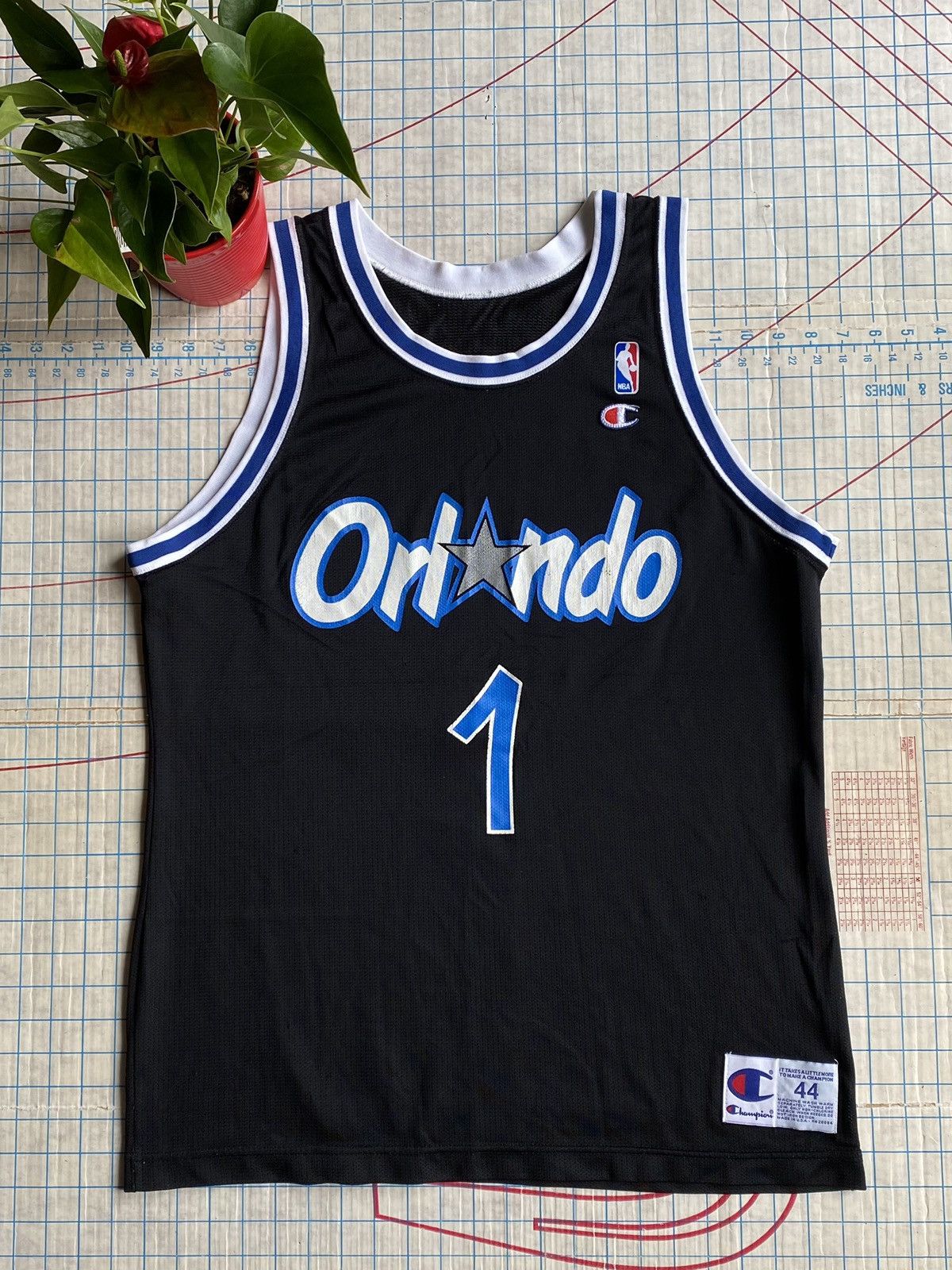 【Champion】90s オーランドマジック #1 ペニー ユニフォーム 48 Champion × NBA × Vintage Vintage Champion Penny Hardaway
