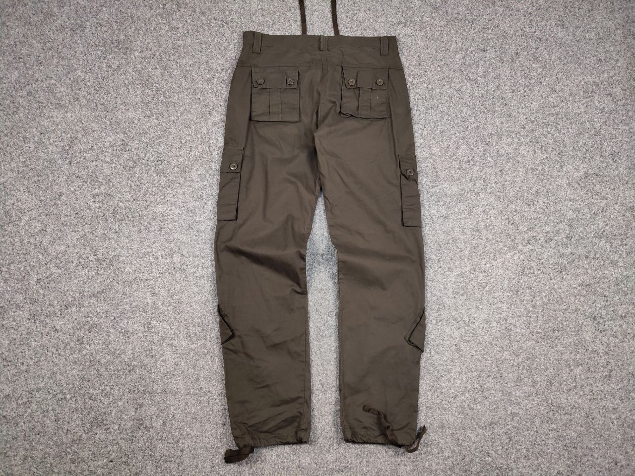 Japanese Brand Vintage Japan Multi Pocket Cargo Black Pants Travis Scott Size US 32 / EU 48 - 14 Thumbnail