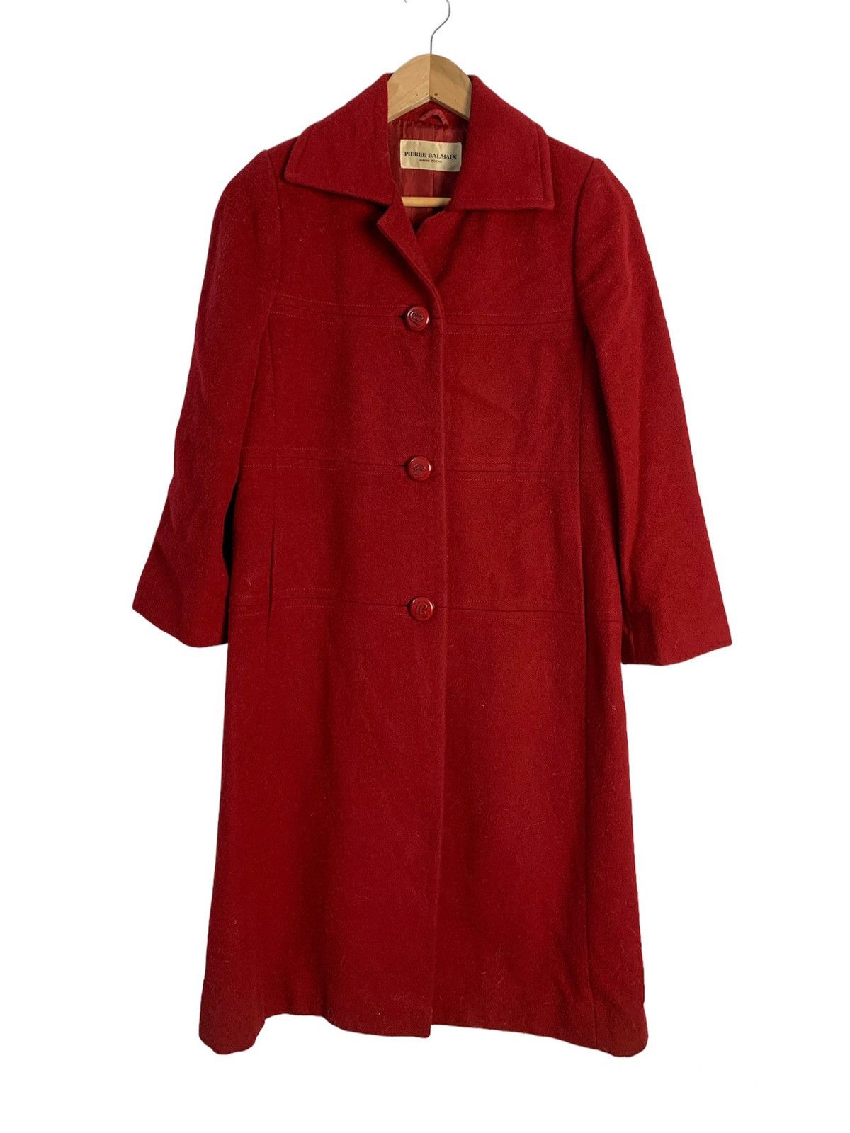 Pierre Balmain Pierre Balmain Overcoat Size S / US 4 / IT 40 - 1 Thumbnail