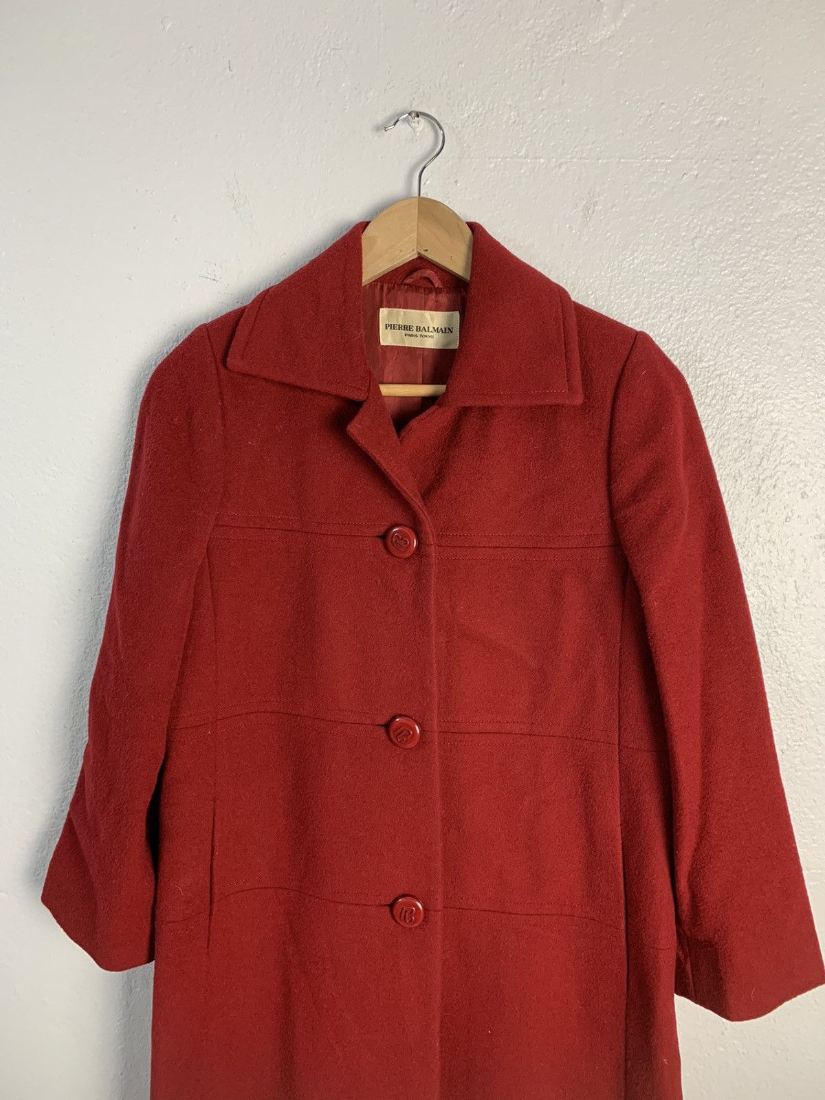 Pierre Balmain Pierre Balmain Overcoat Size S / US 4 / IT 40 - 4 Thumbnail