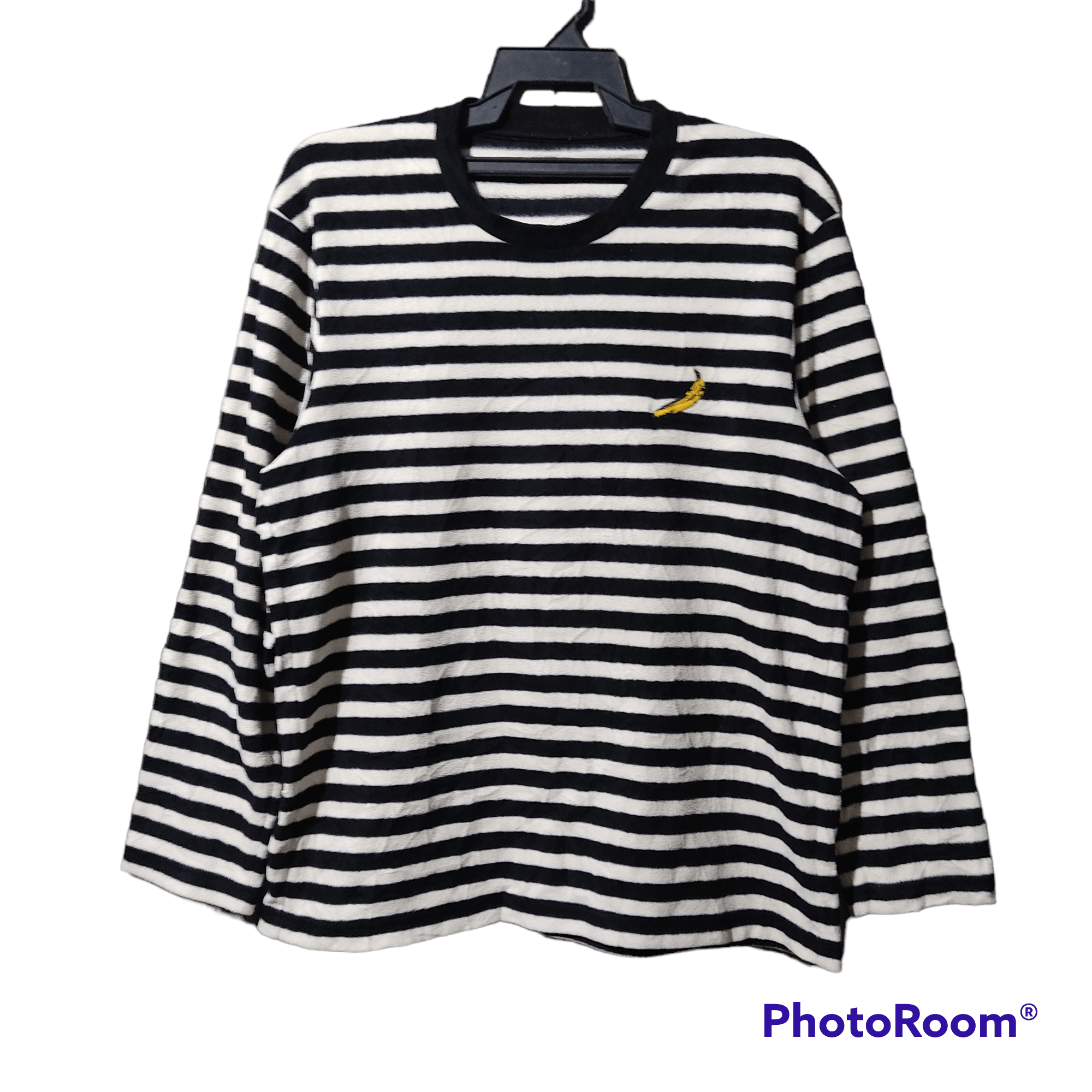 Andy Warhol x Uniqlo Banana Long Sleeve Stripes