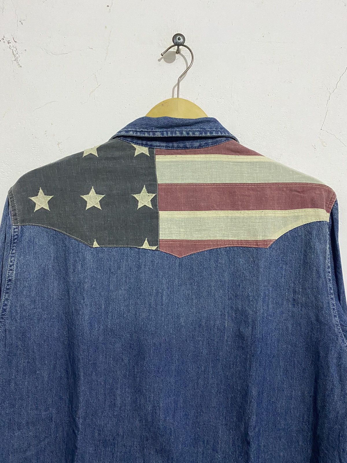 Denim & Supply Ralph Lauren Denim & Supply Denim American Flag Up Shirt Size US M / EU 48-50 / 2 - 5 Thumbnail