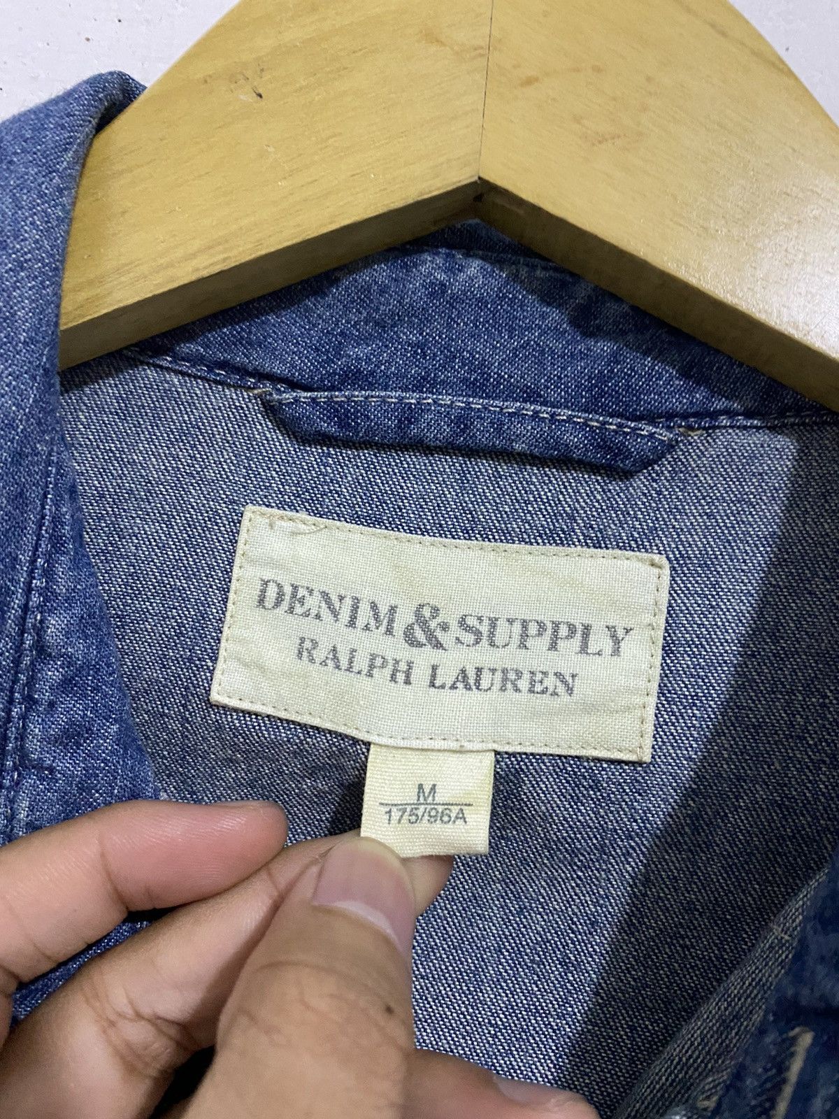 Denim & Supply Ralph Lauren Denim & Supply Denim American Flag Up Shirt Size US M / EU 48-50 / 2 - 7 Thumbnail