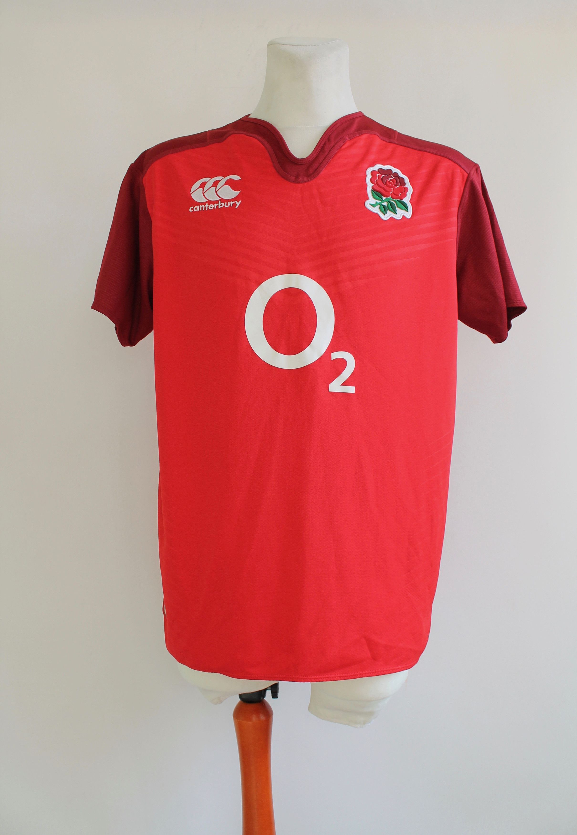 Canterbury of New Zealand England Rugby National Team Jersey Shirt O2 XL Size US XL / EU 56 / 4 - 9 Thumbnail