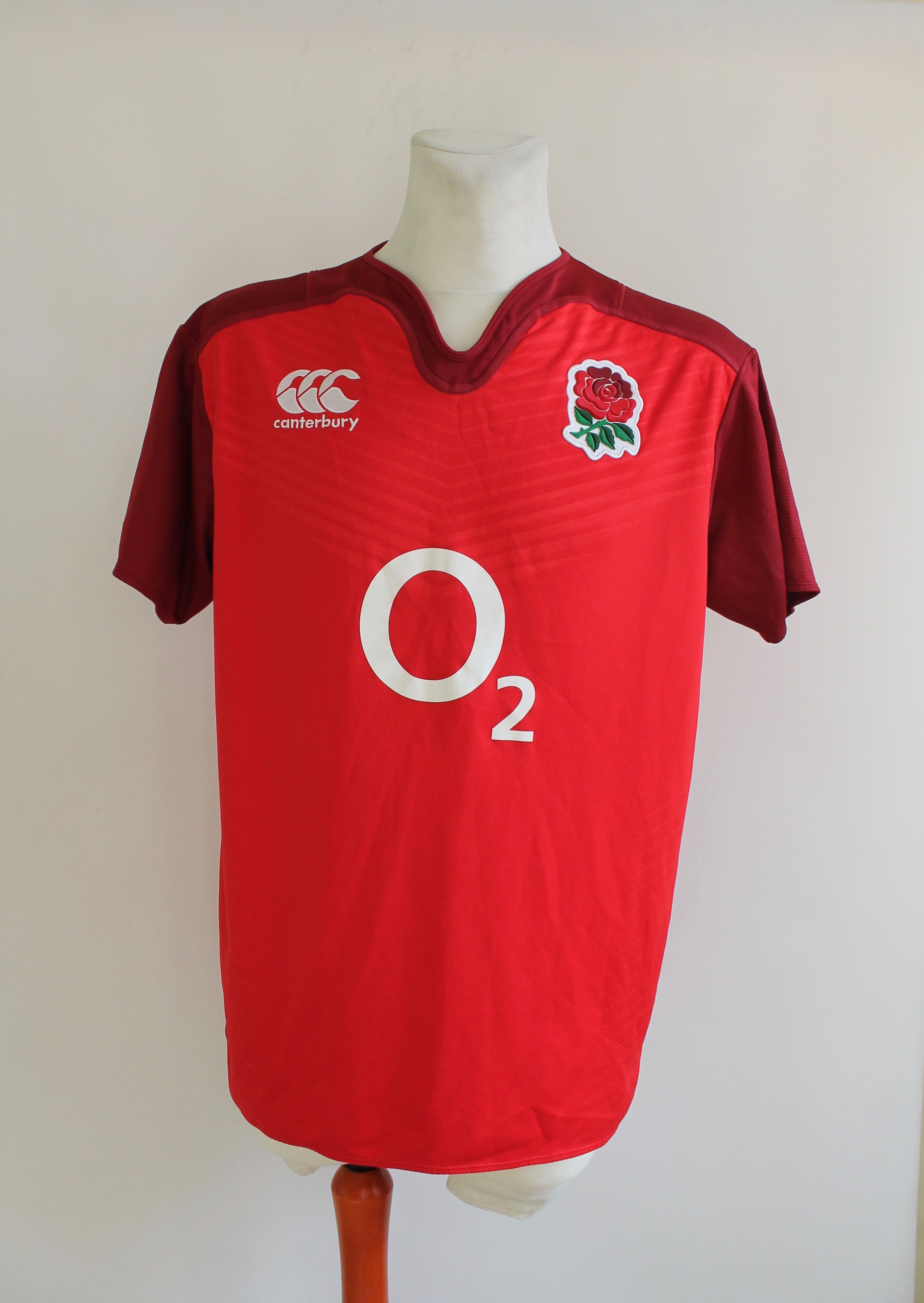 Canterbury of New Zealand England Rugby National Team Jersey Shirt O2 XL Size US XL / EU 56 / 4 - 8 Thumbnail