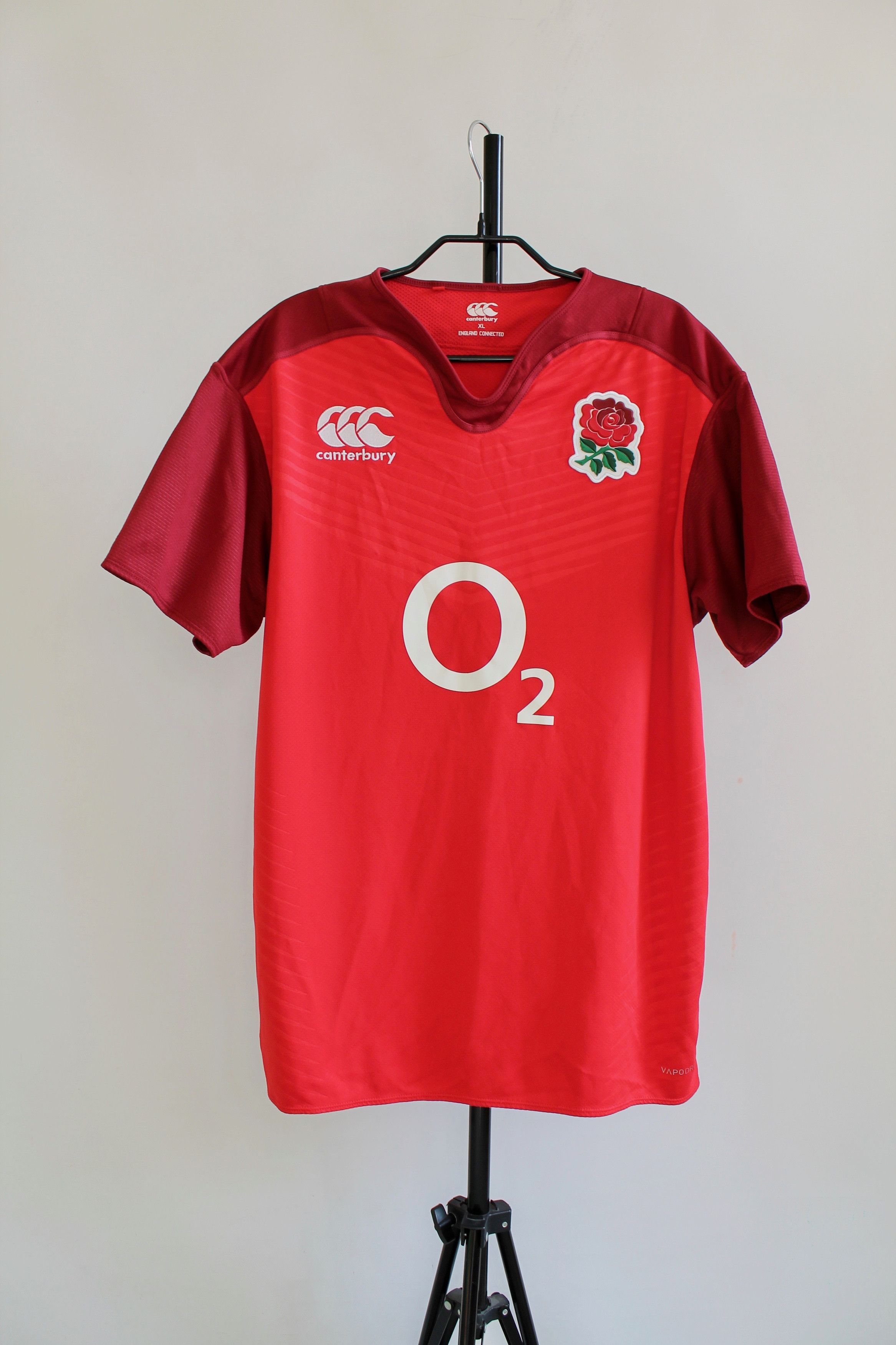 Canterbury of New Zealand England Rugby National Team Jersey Shirt O2 XL Size US XL / EU 56 / 4 - 1 Thumbnail