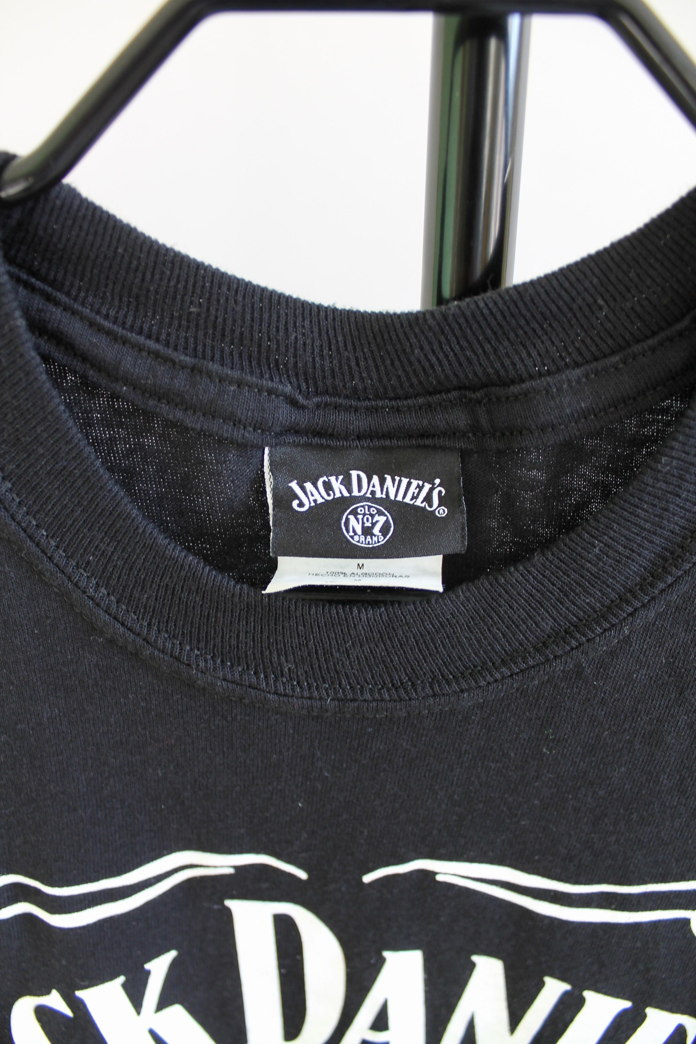 Vintage 2006 Jack Daniels Vintage T Shirt Black Size US M / EU 48-50 / 2 - 2 Thumbnail