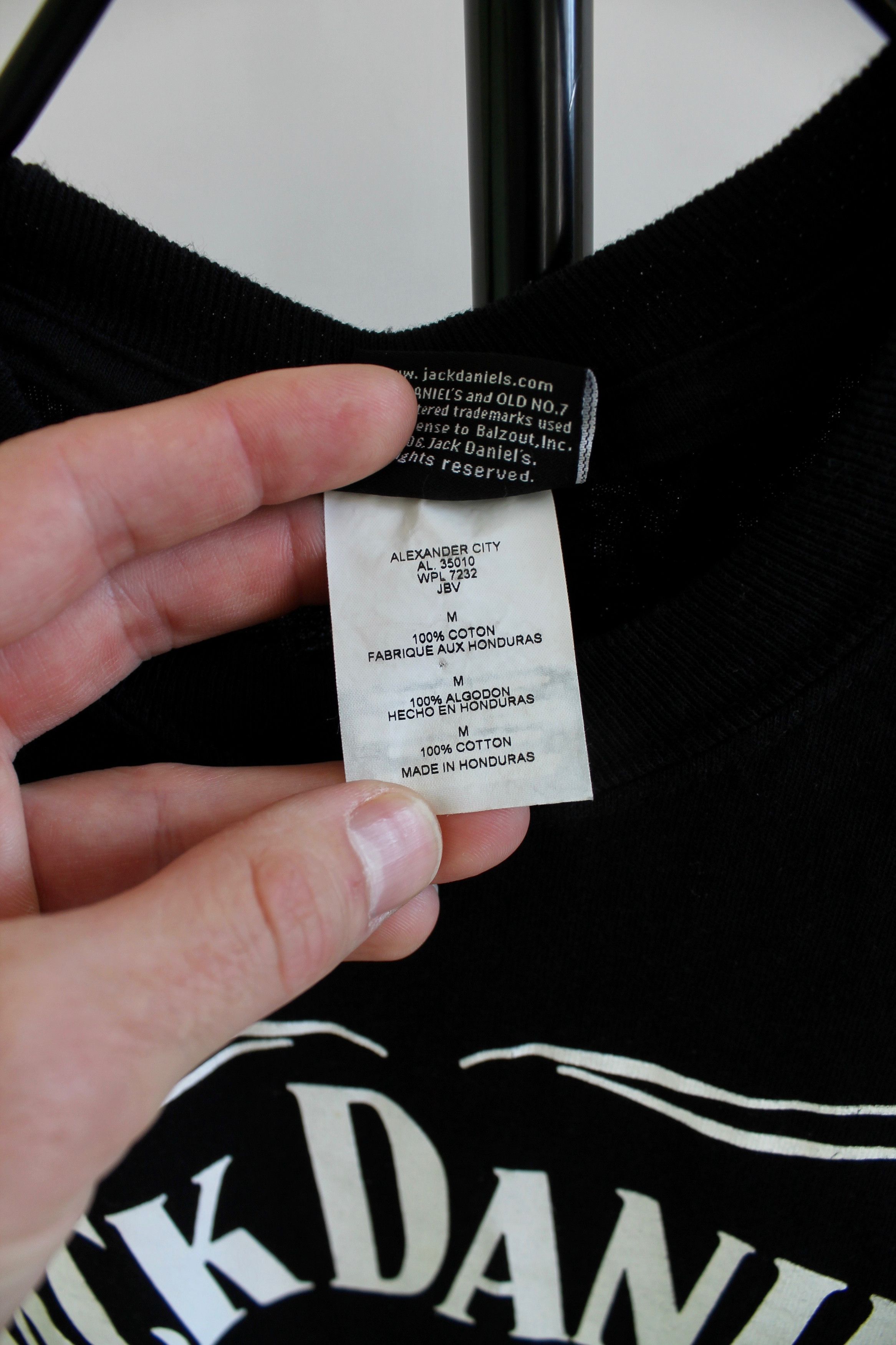 Vintage 2006 Jack Daniels Vintage T Shirt Black Size US M / EU 48-50 / 2 - 4 Thumbnail