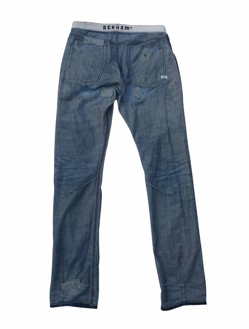 DENHAM Denham Distressed Denim Fasion Pants Size US 33 - 20 Thumbnail