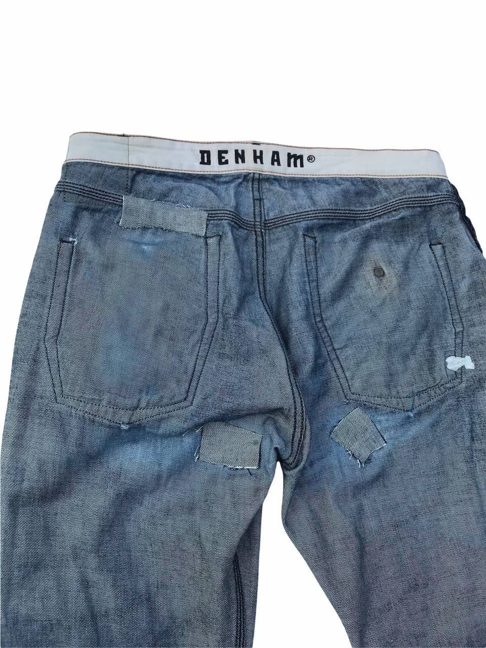 DENHAM Denham Distressed Denim Fasion Pants Size US 33 - 22 Thumbnail