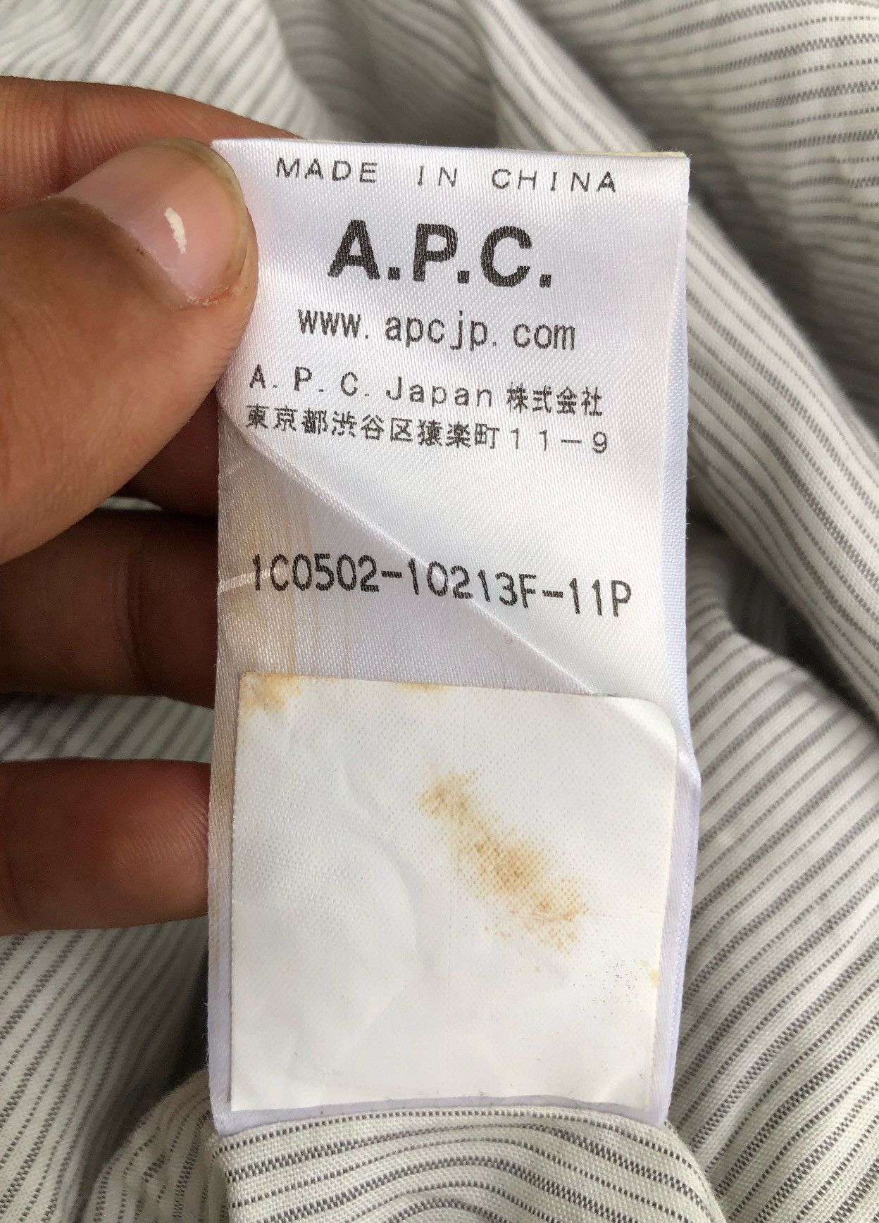 A.P.C. 🔥Vintage A.P.C. Duffle Trench Coat Jacket Size US M / EU 48-50 / 2 - 15 Thumbnail
