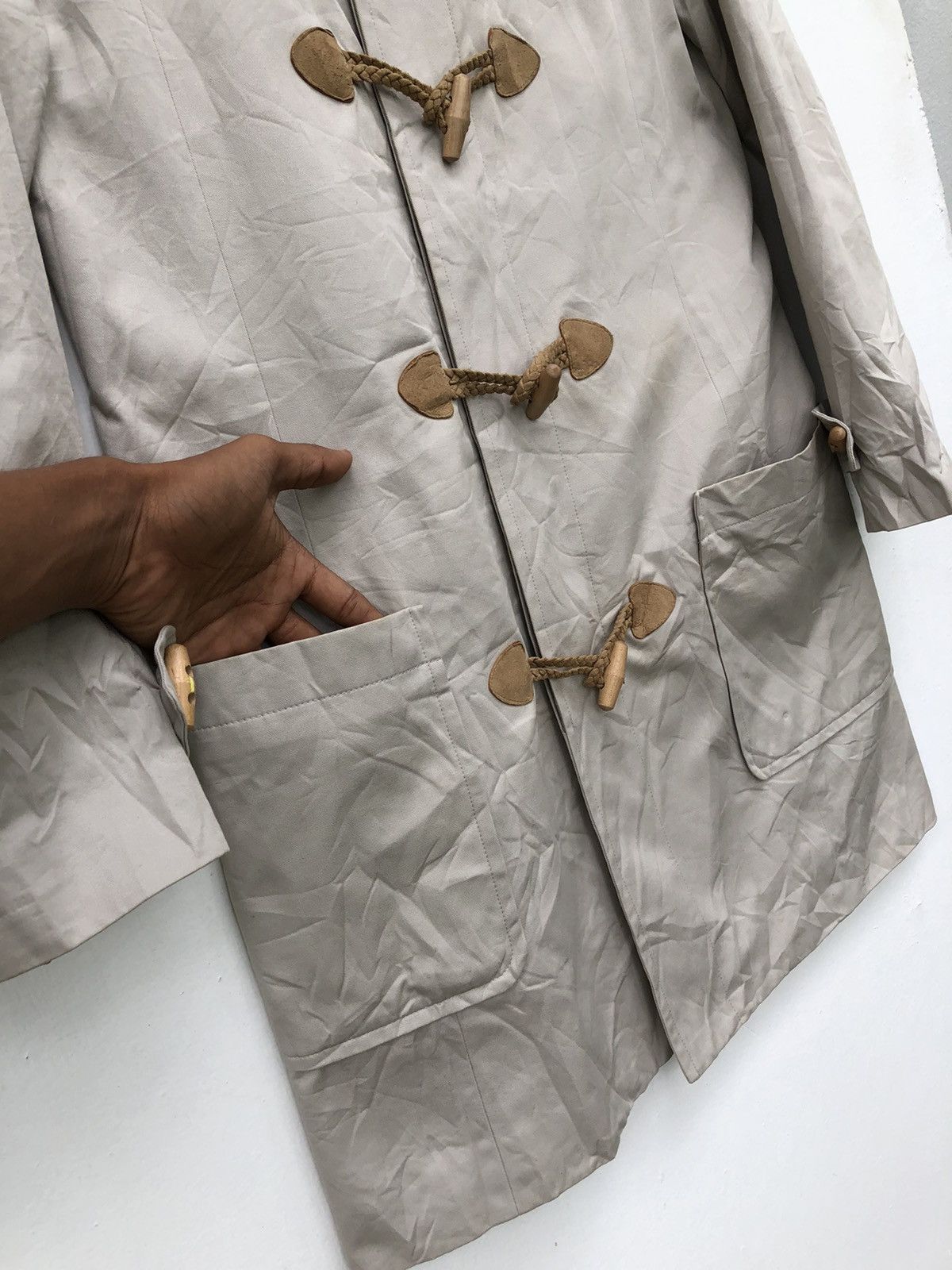 A.P.C. 🔥Vintage A.P.C. Duffle Trench Coat Jacket Size US M / EU 48-50 / 2 - 13 Thumbnail