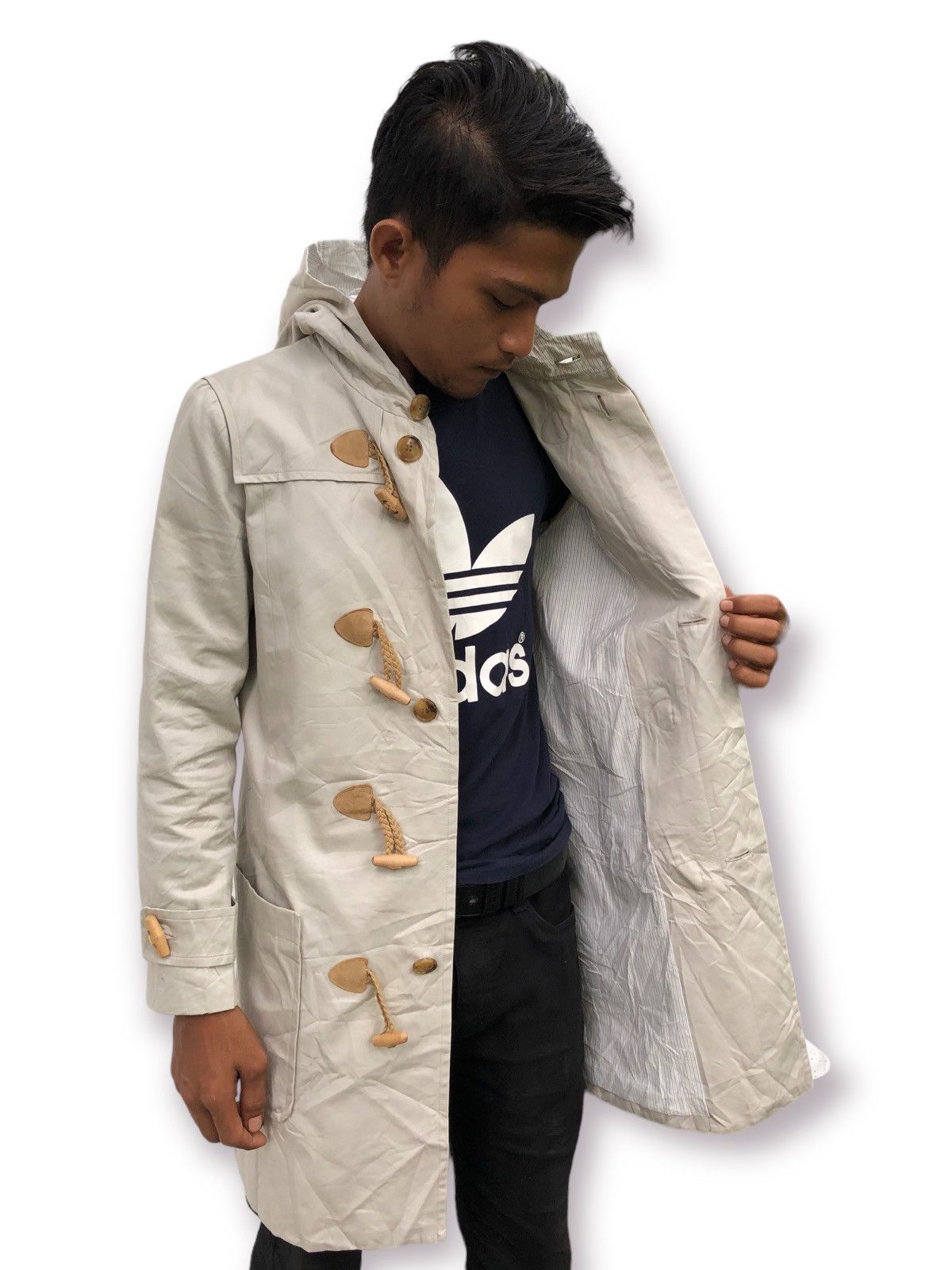 A.P.C. 🔥Vintage A.P.C. Duffle Trench Coat Jacket Size US M / EU 48-50 / 2 - 4 Thumbnail