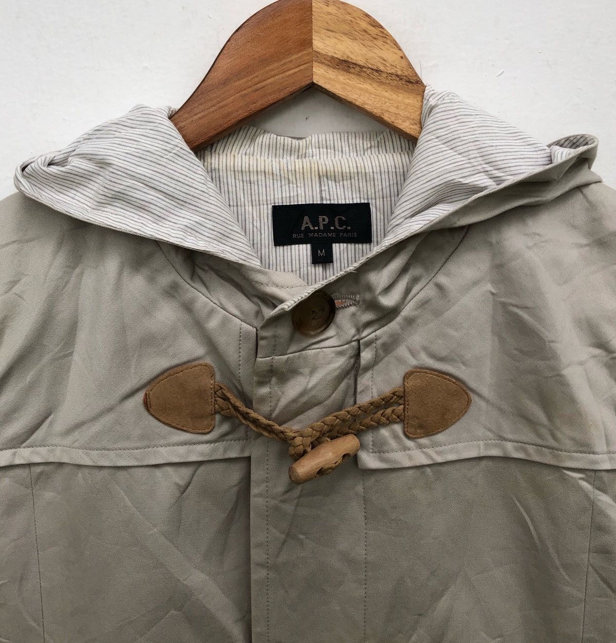 A.P.C. 🔥Vintage A.P.C. Duffle Trench Coat Jacket Size US M / EU 48-50 / 2 - 9 Thumbnail