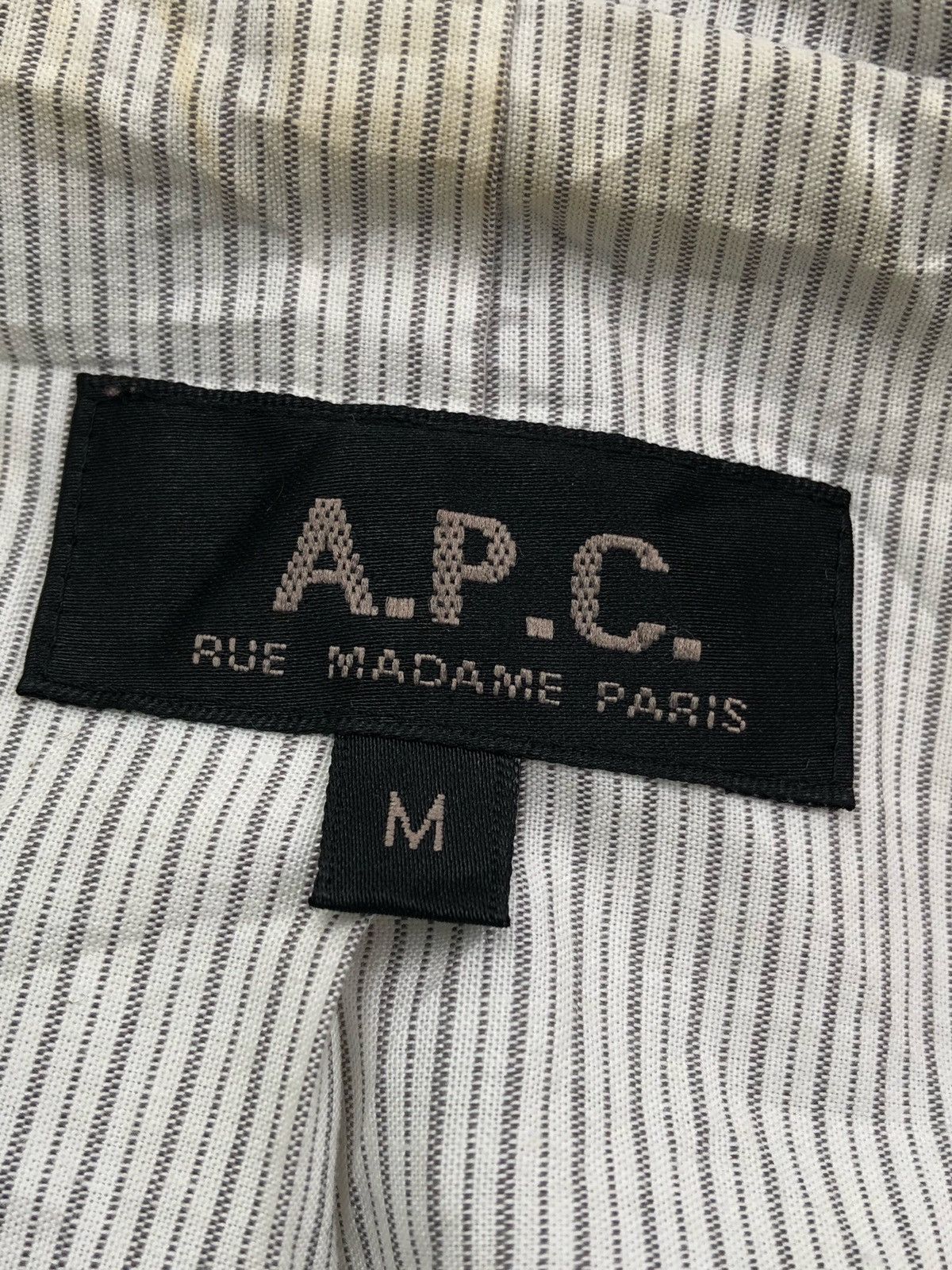 A.P.C. 🔥Vintage A.P.C. Duffle Trench Coat Jacket Size US M / EU 48-50 / 2 - 14 Thumbnail