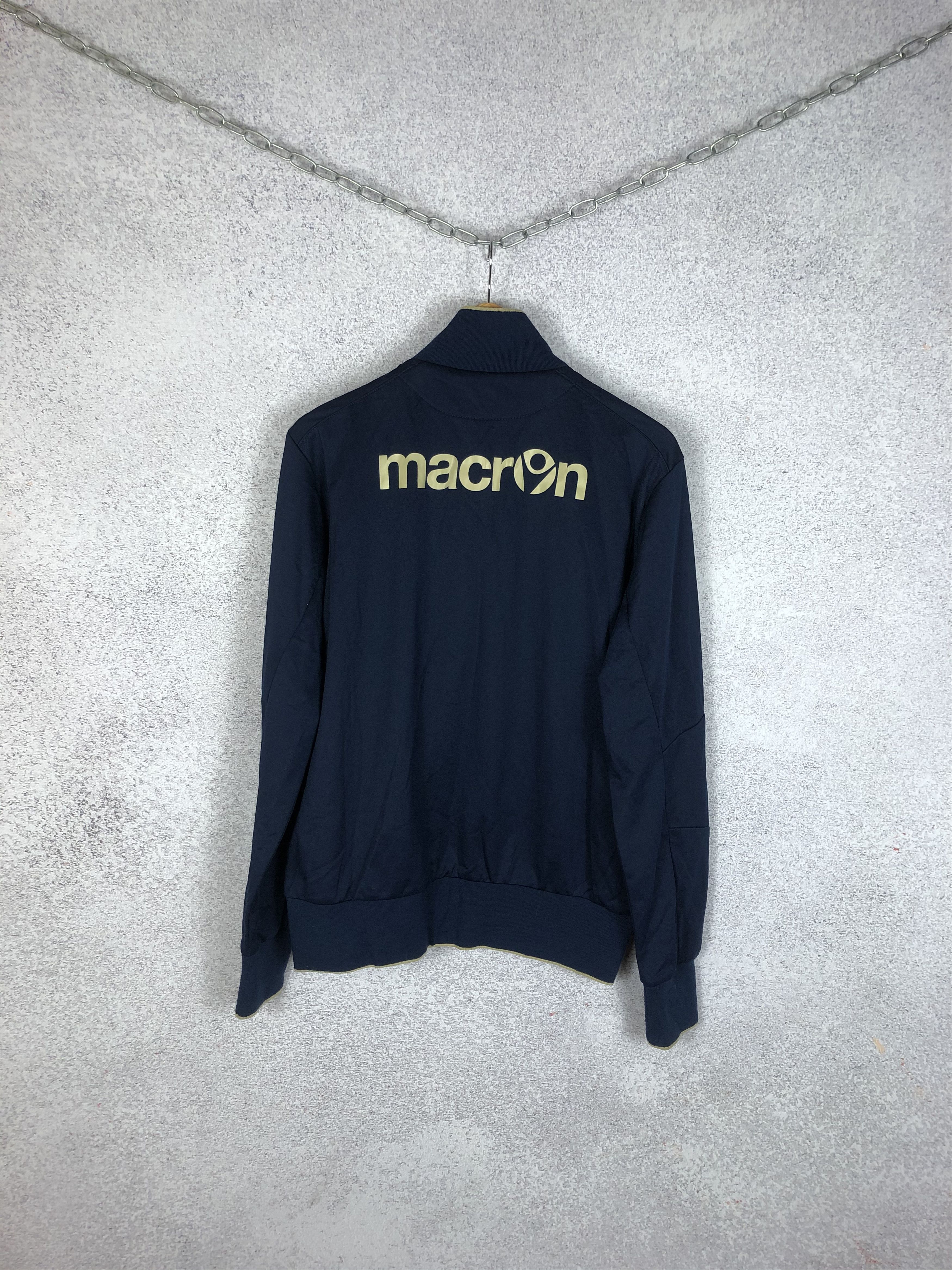Vintage Leeds United Macron Soccer Track Jacket Football Tracksuit Size US M / EU 48-50 / 2 - 3 Thumbnail