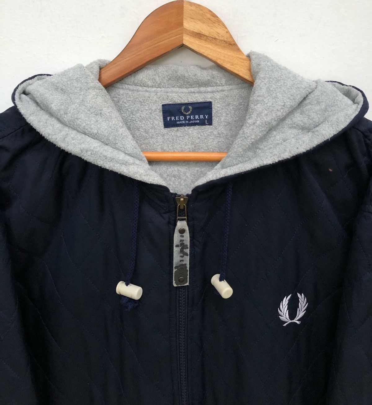 Fred Perry Fred Perry Big Logo Parka Jacket With Hoodie Size US L / EU 52-54 / 3 - 6 Thumbnail
