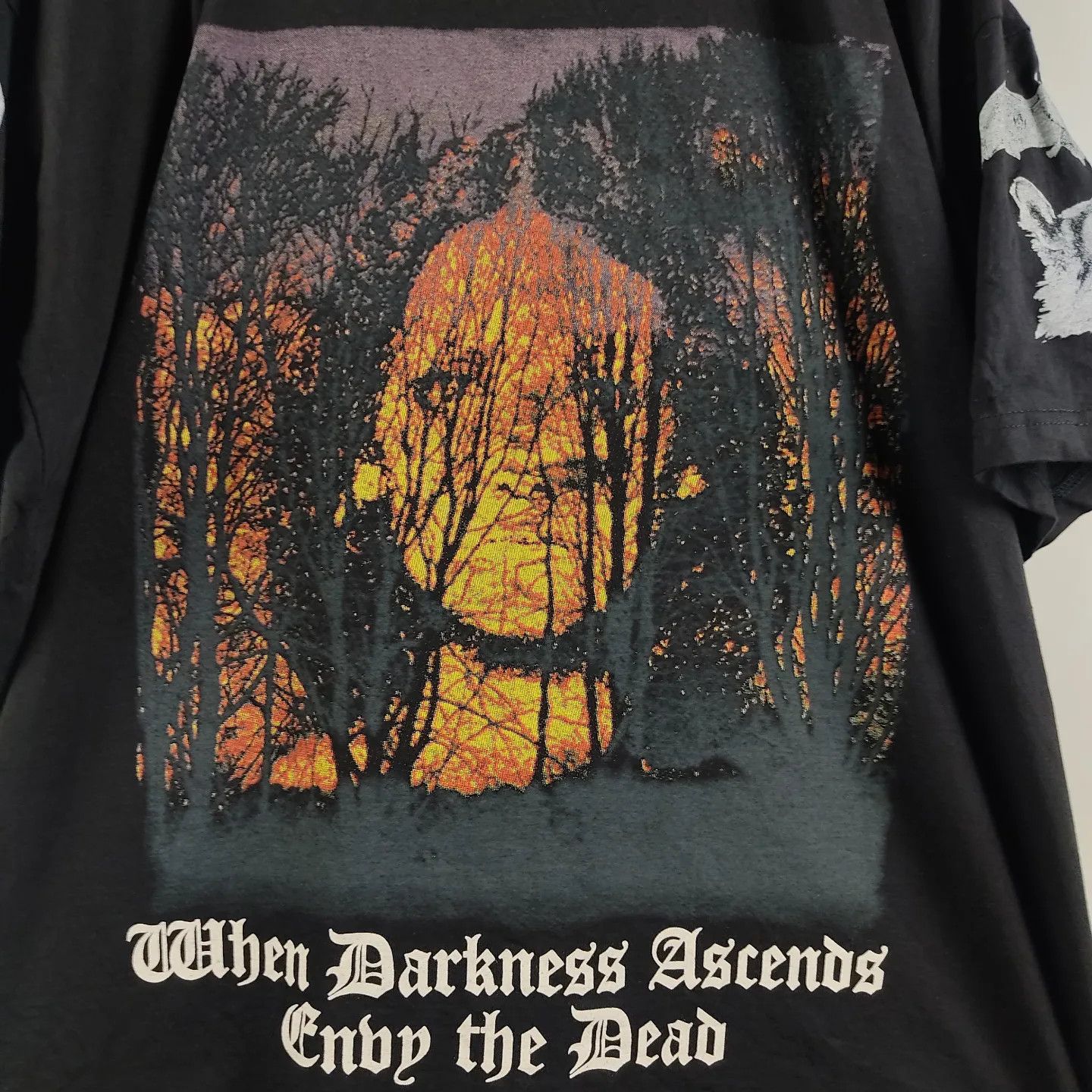 Band Tees 1996 Cradle of Filth Dani Filth Envy the dead Ultra rare Size US XL / EU 56 / 4 - 4 Thumbnail