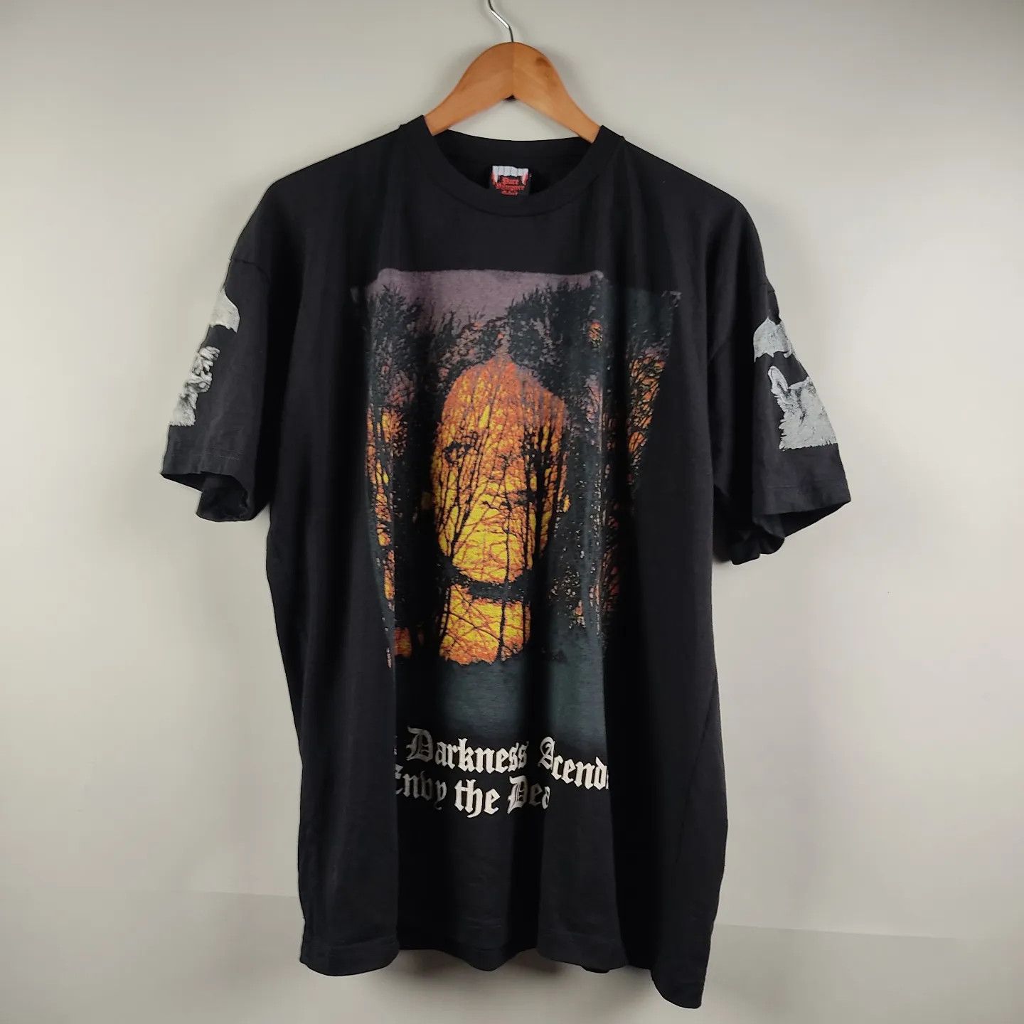 Band Tees 1996 Cradle of Filth Dani Filth Envy the dead Ultra rare Size US XL / EU 56 / 4 - 1 Thumbnail