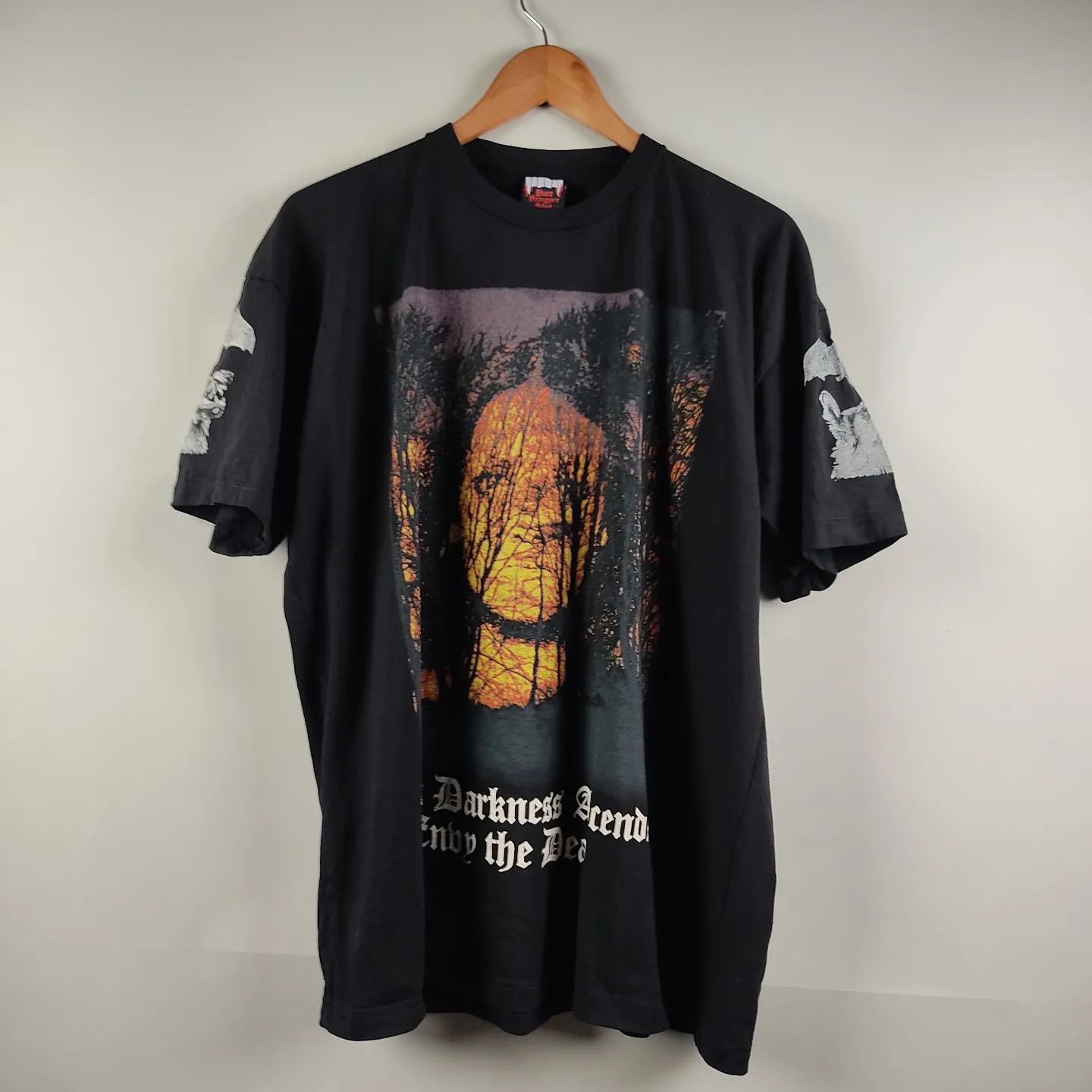 image of Band Tees x Rock Tees 1996 Cradle Of Filth Dani Filth Envy The Dead Ultra in Black, Men's (Size XL)