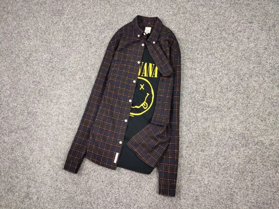 Flannel Vintage Flannel Shirt Travis Scott Style Size US M / EU 48-50 / 2 - 3 Thumbnail