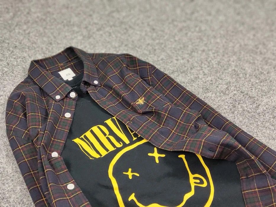 Flannel Vintage Flannel Shirt Travis Scott Style Size US M / EU 48-50 / 2 - 6 Thumbnail