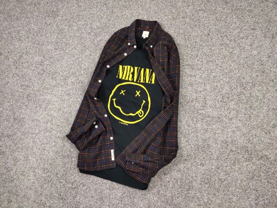 Flannel Vintage Flannel Shirt Travis Scott Style Size US M / EU 48-50 / 2 - 4 Thumbnail