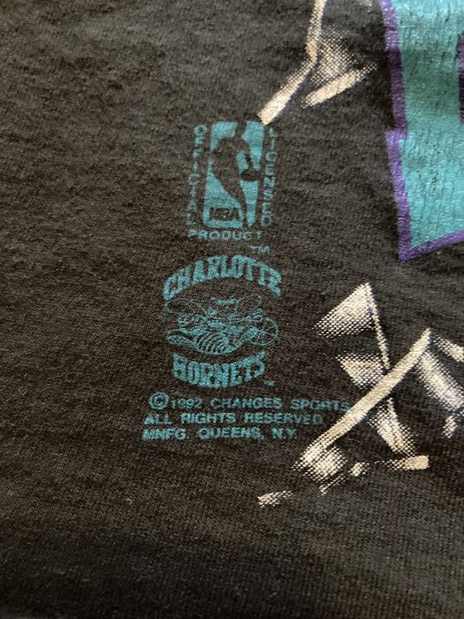 Vintage Vintage charlotte hornets shattered backboard | Grailed