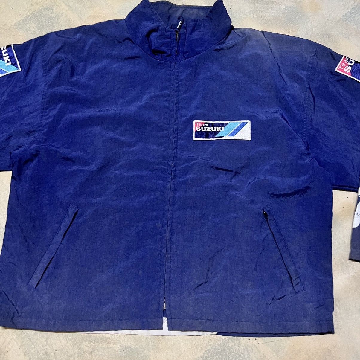 Other Vintage Team Suzuki Big Logo Racing Jacket Size US XL / EU 56 / 4 - 4 Thumbnail