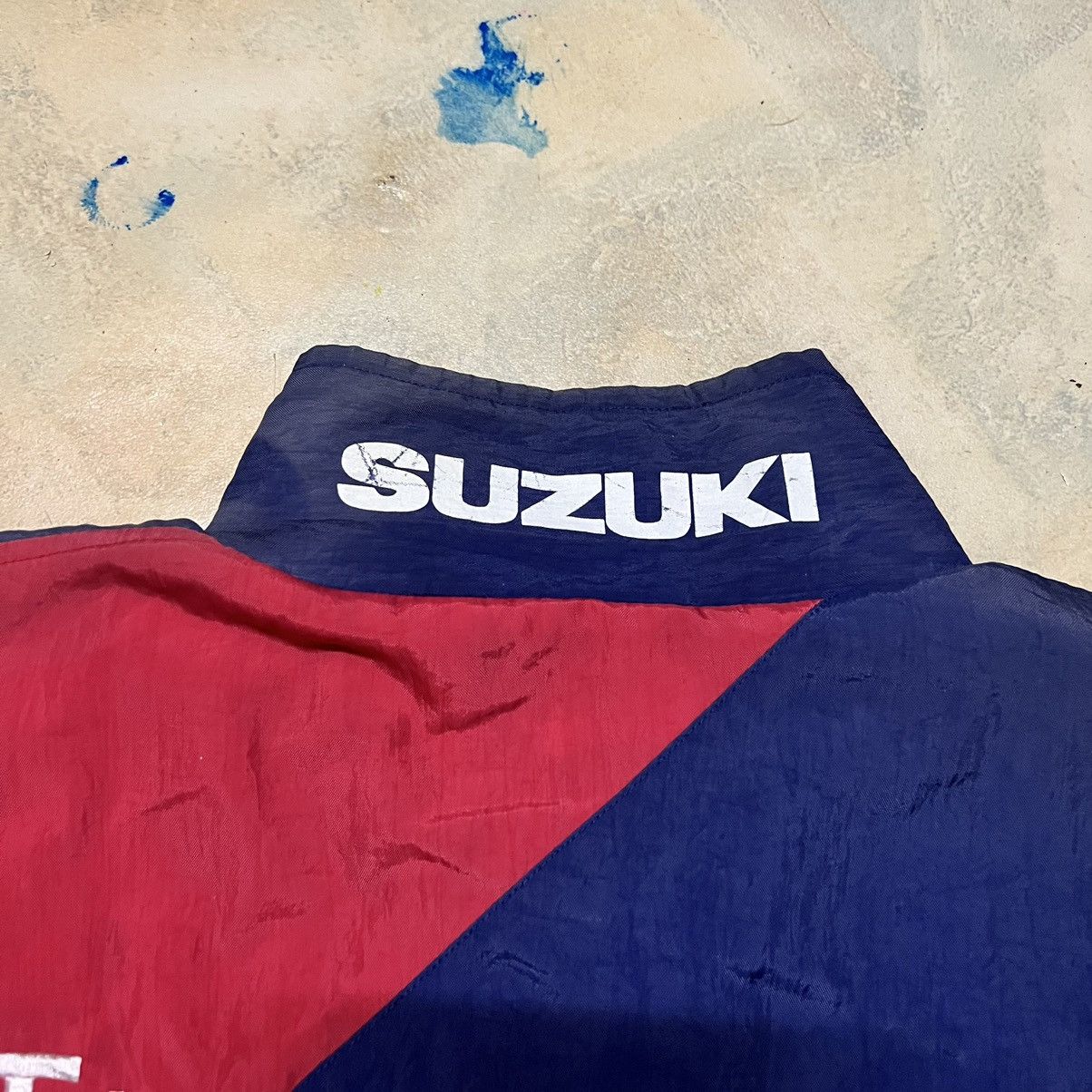 Other Vintage Team Suzuki Big Logo Racing Jacket Size US XL / EU 56 / 4 - 25 Thumbnail