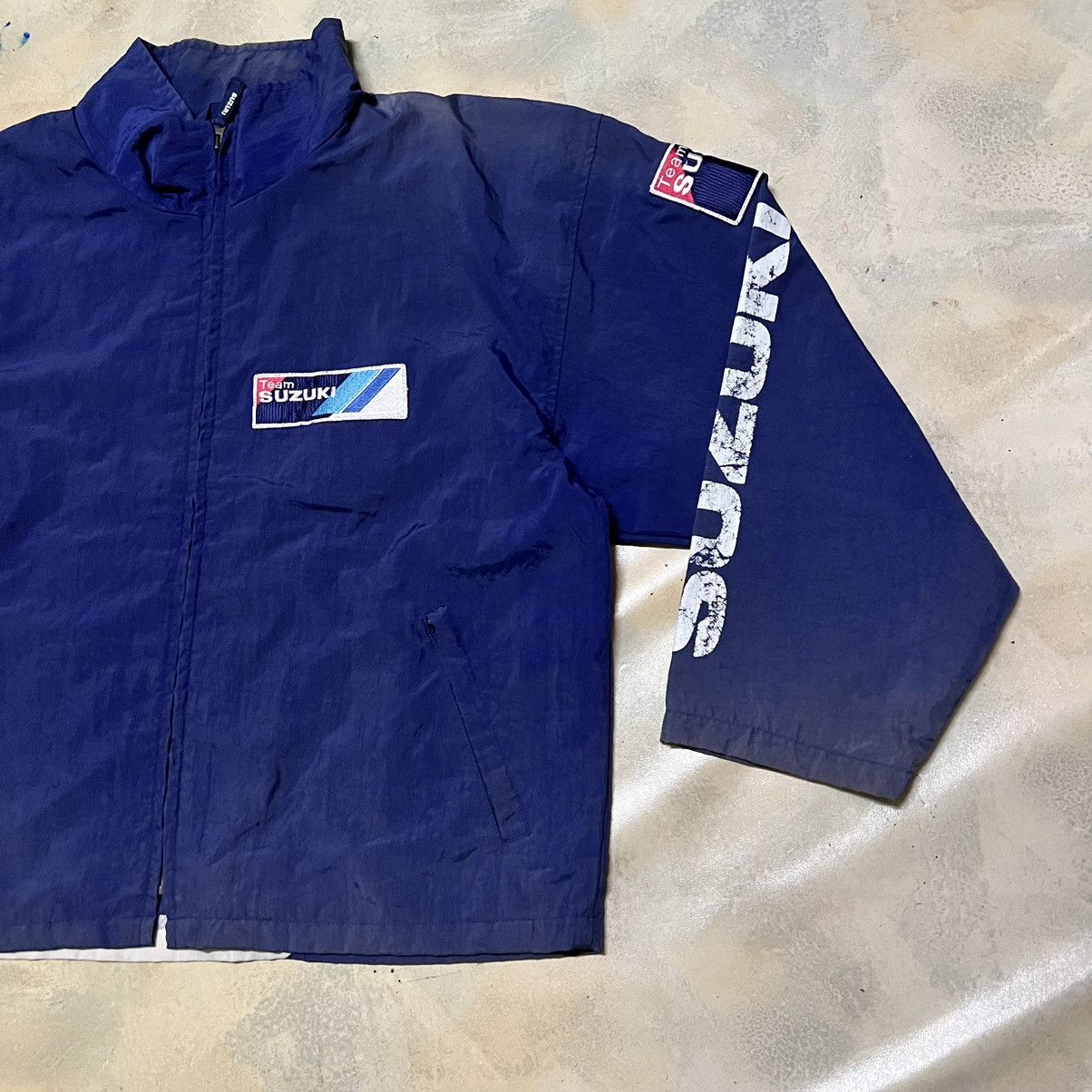 Other Vintage Team Suzuki Big Logo Racing Jacket Size US XL / EU 56 / 4 - 3 Thumbnail