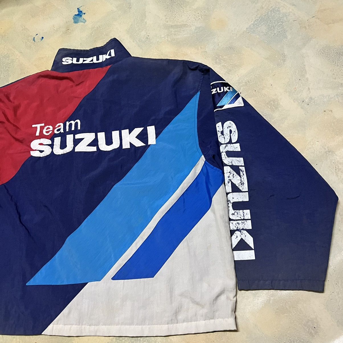Other Vintage Team Suzuki Big Logo Racing Jacket Size US XL / EU 56 / 4 - 16 Thumbnail