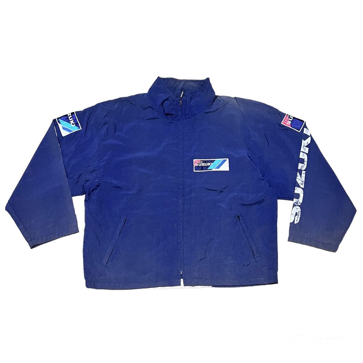 Other Vintage Team Suzuki Big Logo Racing Jacket Size US XL / EU 56 / 4 - 2 Thumbnail