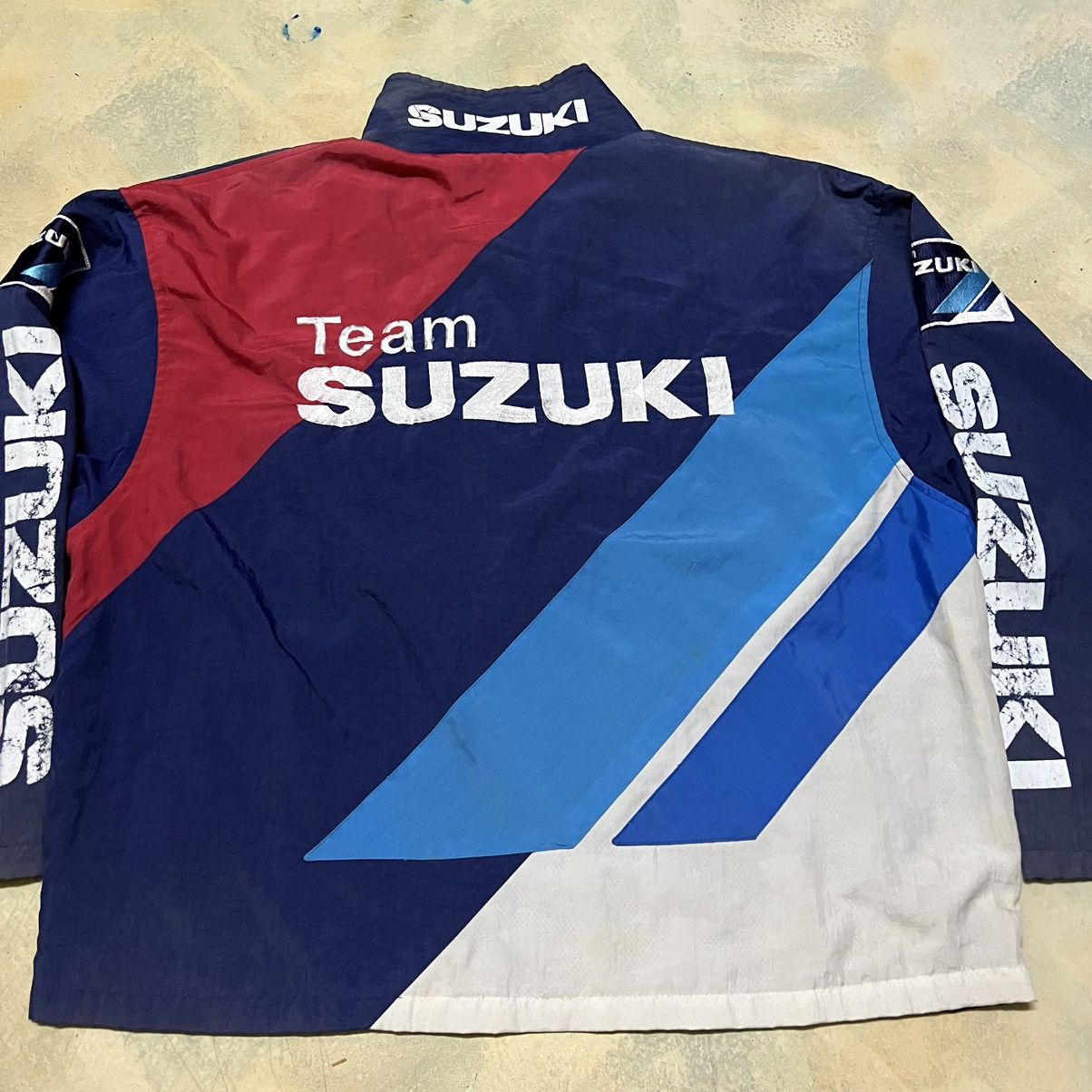 Other Vintage Team Suzuki Big Logo Racing Jacket Size US XL / EU 56 / 4 - 17 Thumbnail