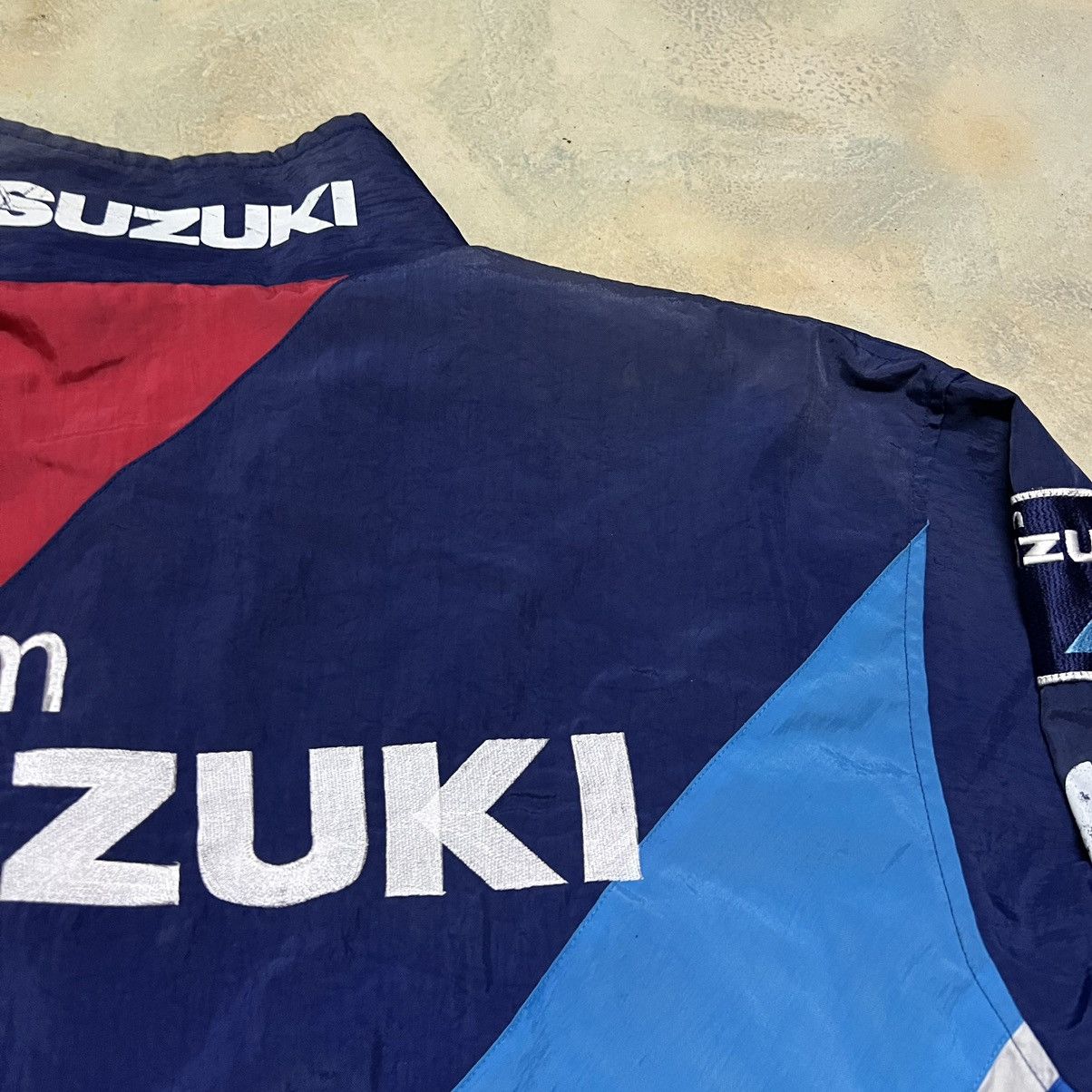 Other Vintage Team Suzuki Big Logo Racing Jacket Size US XL / EU 56 / 4 - 22 Thumbnail