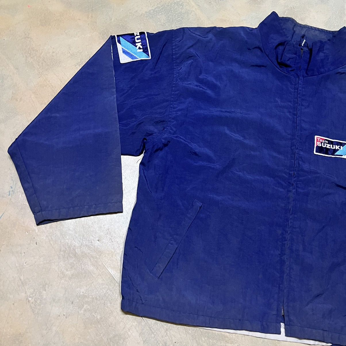 Other Vintage Team Suzuki Big Logo Racing Jacket Size US XL / EU 56 / 4 - 5 Thumbnail