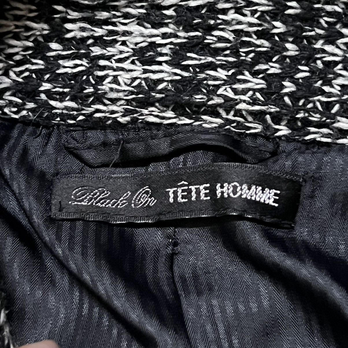 Tete Homme Tete Homme By Issey Miyake Knitwear Jacket Size M / US 6-8 / IT 42-44 - 5 Thumbnail