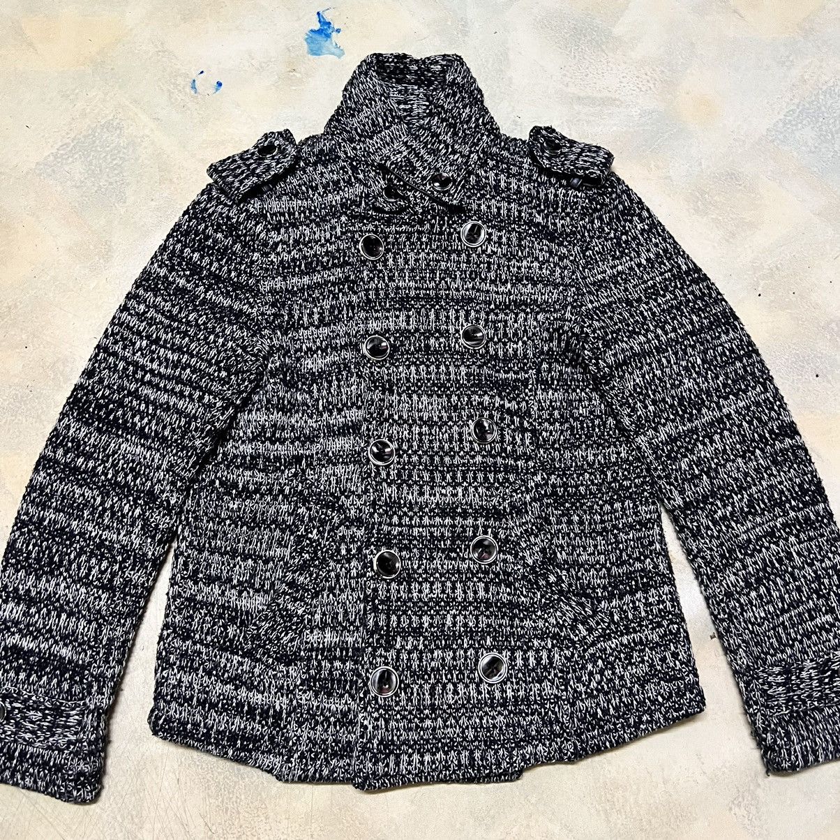 Tete Homme Tete Homme By Issey Miyake Knitwear Jacket Size M / US 6-8 / IT 42-44 - 3 Thumbnail