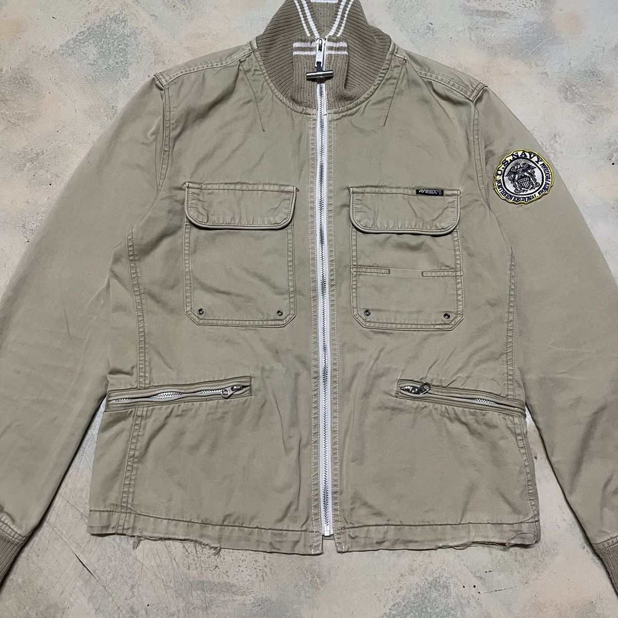 Avirex Avirex Varsity Jacket Military Style Size US L / EU 52-54 / 3 - 3 Thumbnail
