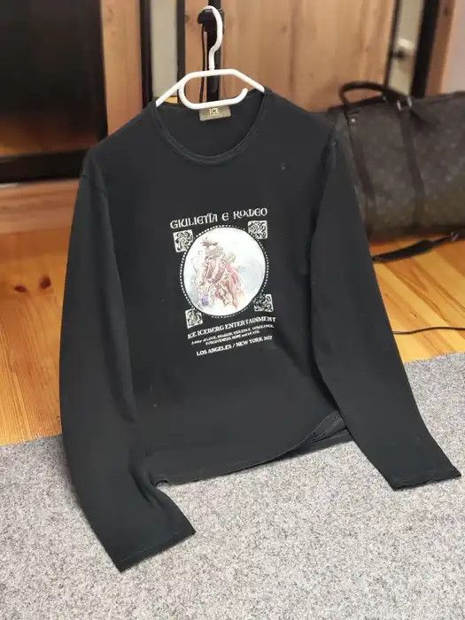 Iceberg Vintage Iceberg Giulietta e Romeo Sweatshirt Long Sleeve Size US L / EU 52-54 / 3 - 10 Thumbnail