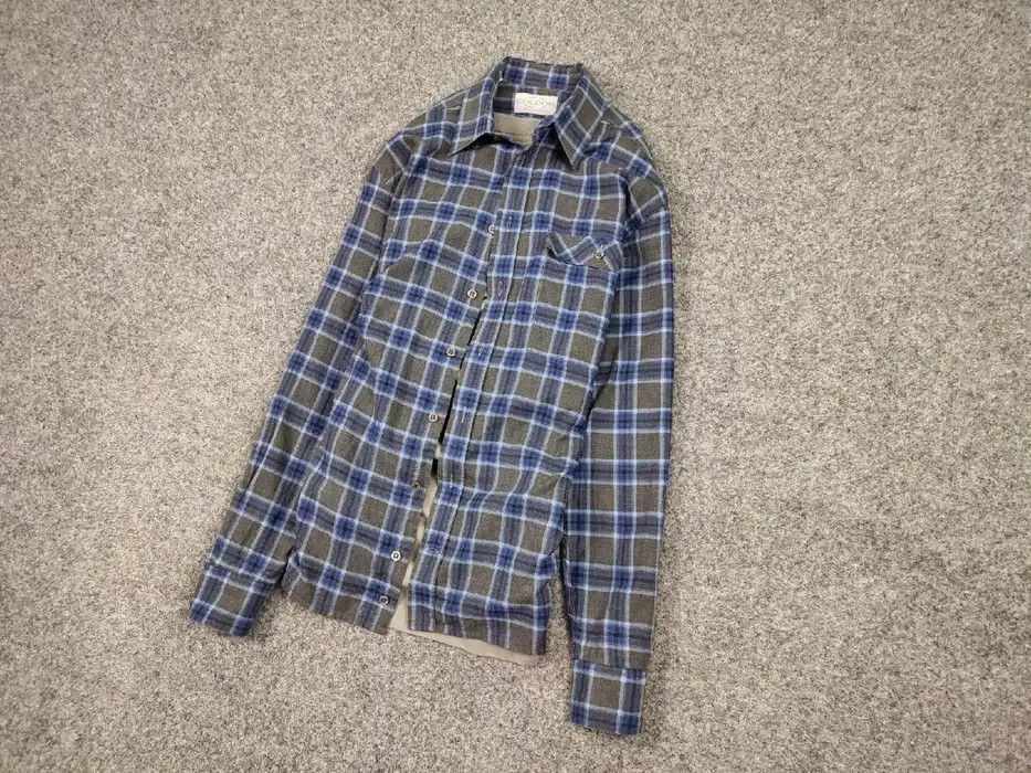 Flannel Vintage Flannel Checkered Shirt Travis Scott Style Size US L / EU 52-54 / 3 - 5 Thumbnail